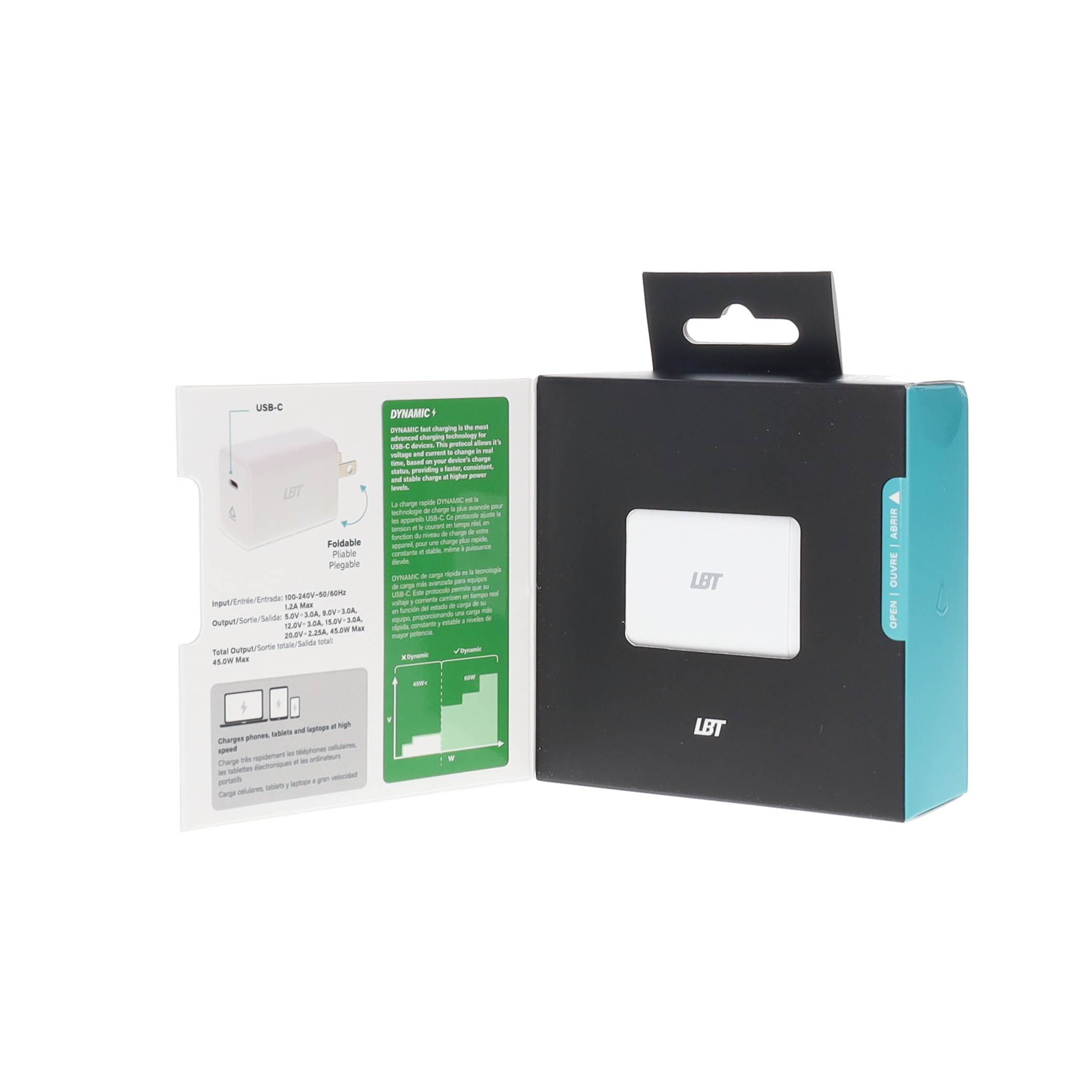 45W Dynamic Ultra Fast Mini Wall Charger