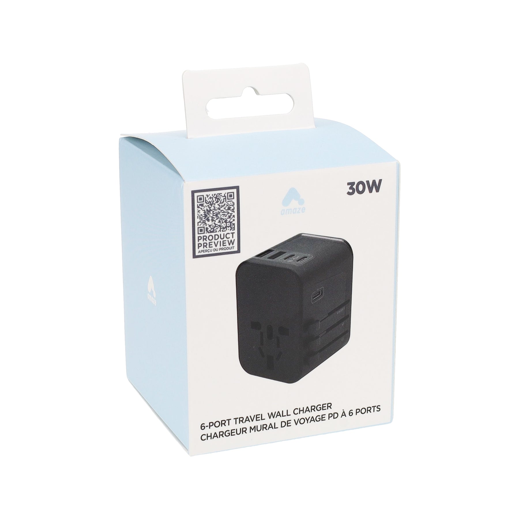 Amaze 6-port Travel Wall Charger image 3