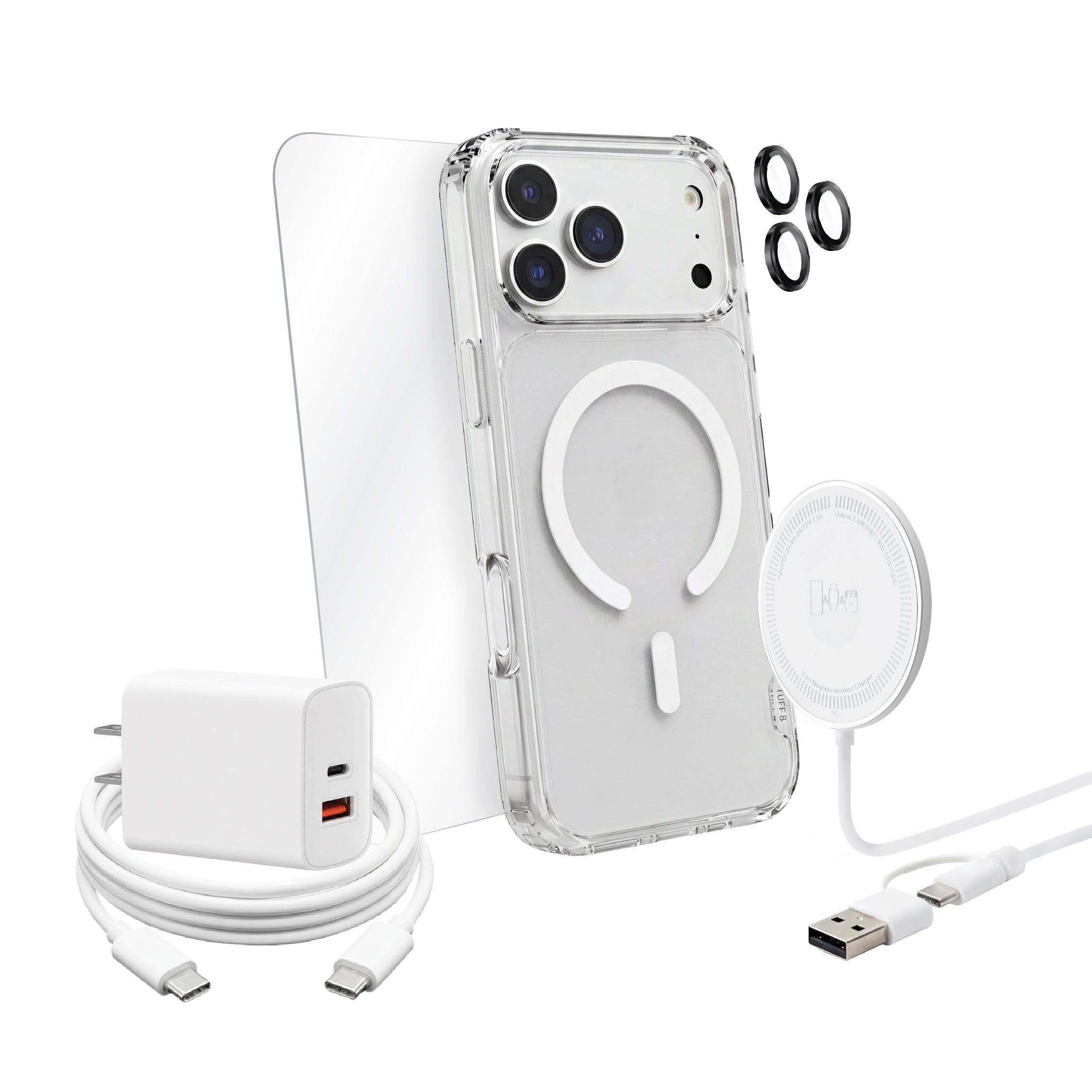 Pack de démarrage iPhone 17 Pro Max 5-en-1