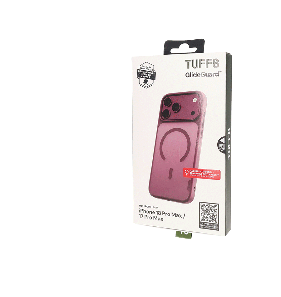 iPhone 18 Pro Max / 17 Pro Max GlideGuard Hülle