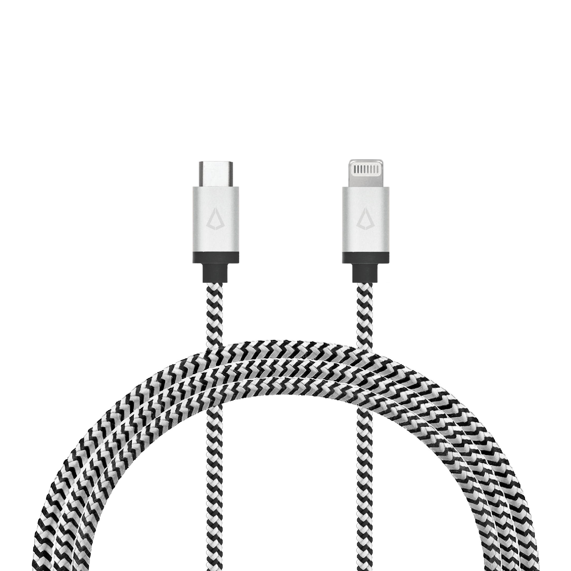 Câble tressé de 2,13 m (câble USB-C vers Lightning)