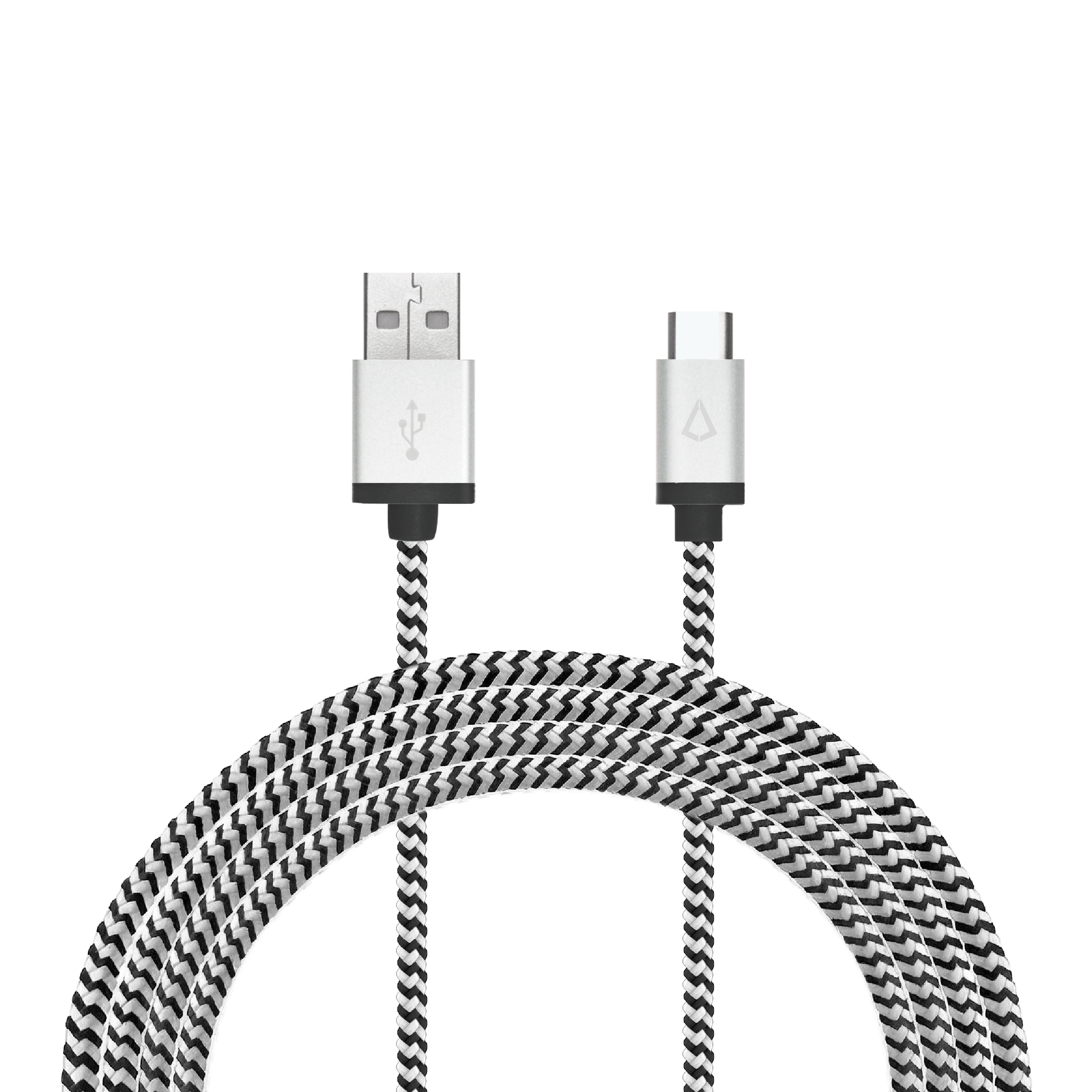 Câble tressé de 3 m (câble USB-A vers USB-C)