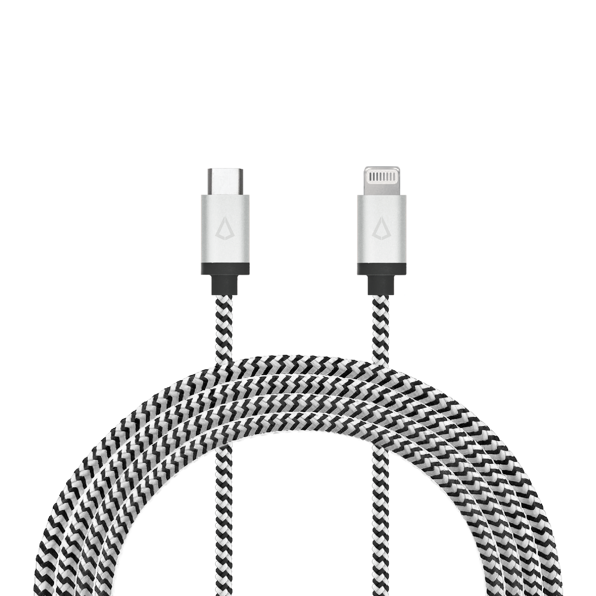 Câble tressé de 3 m (câble USB-C vers Lightning)