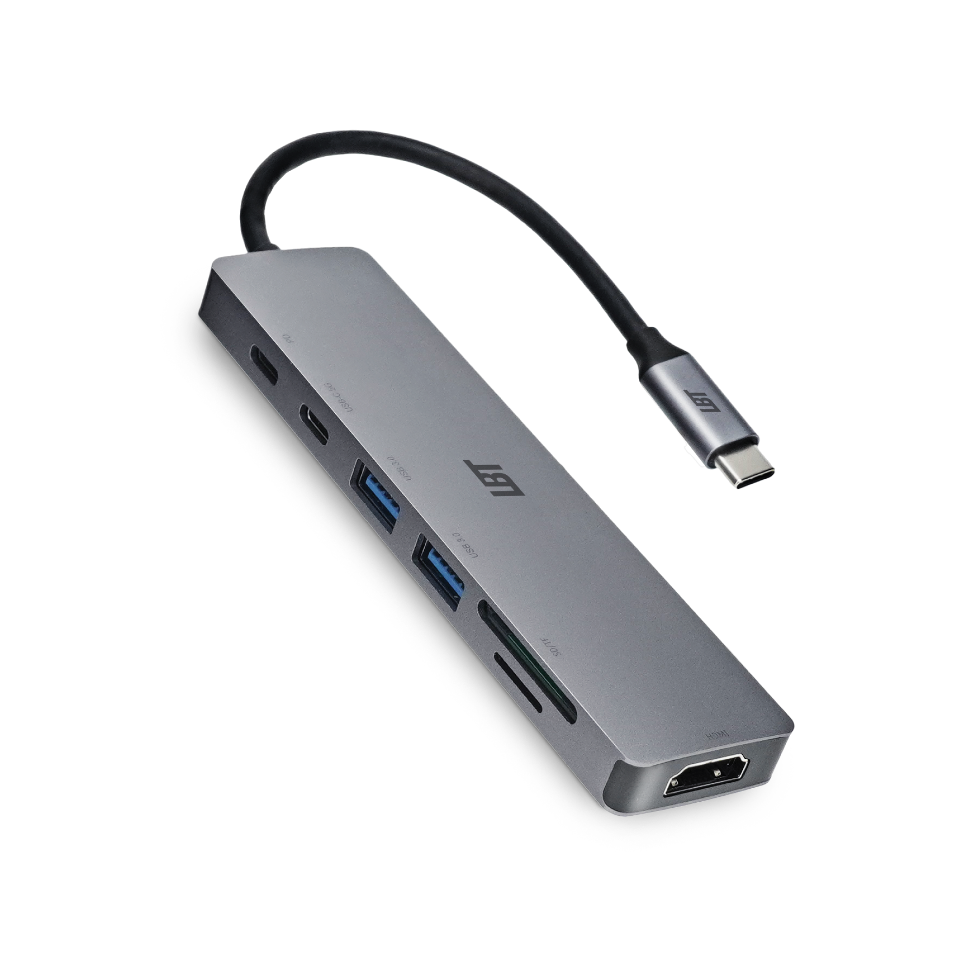 7-in-1 USB-C Hub for Phones and Laptops
