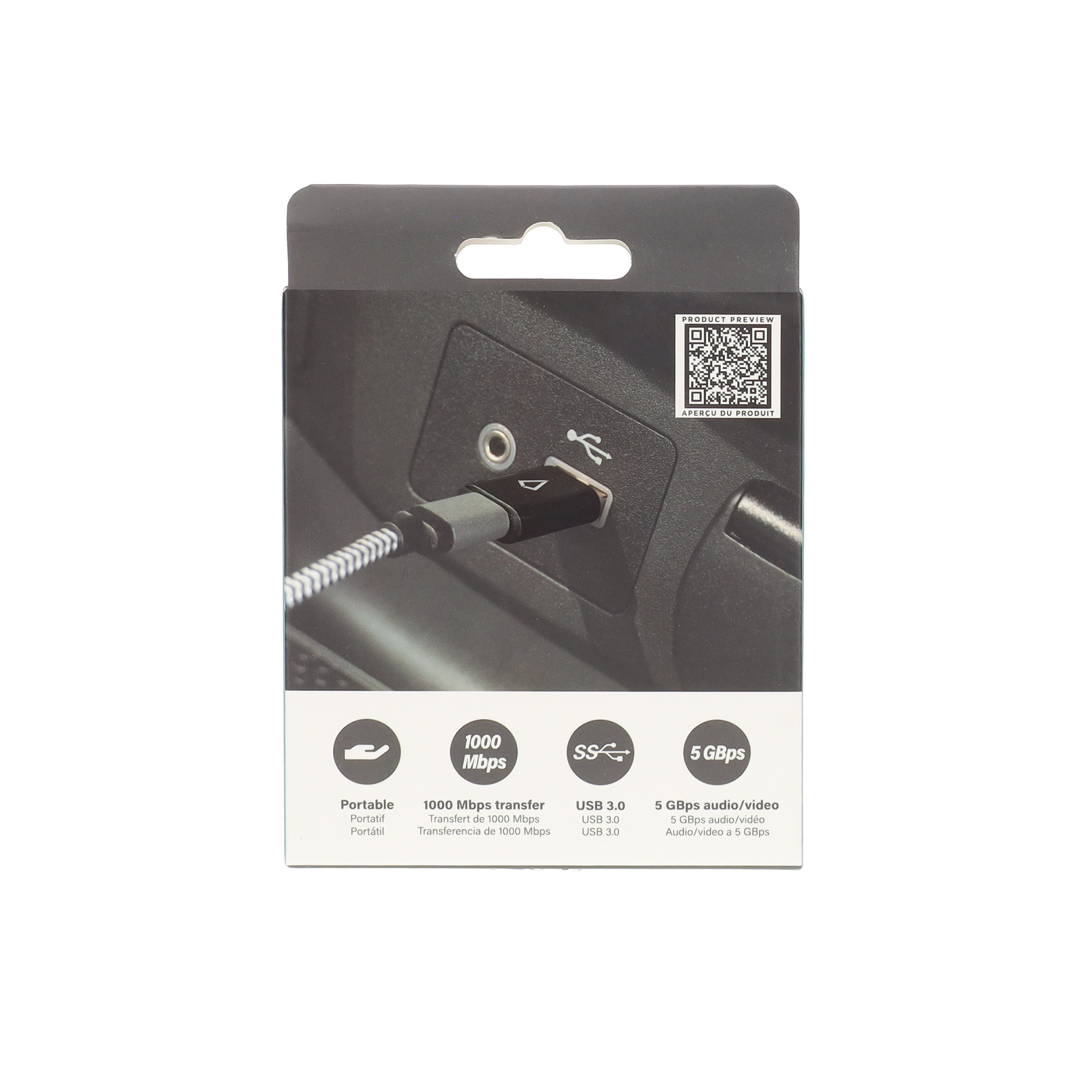 Adaptateur USB-A vers USB-C (lot de 2)