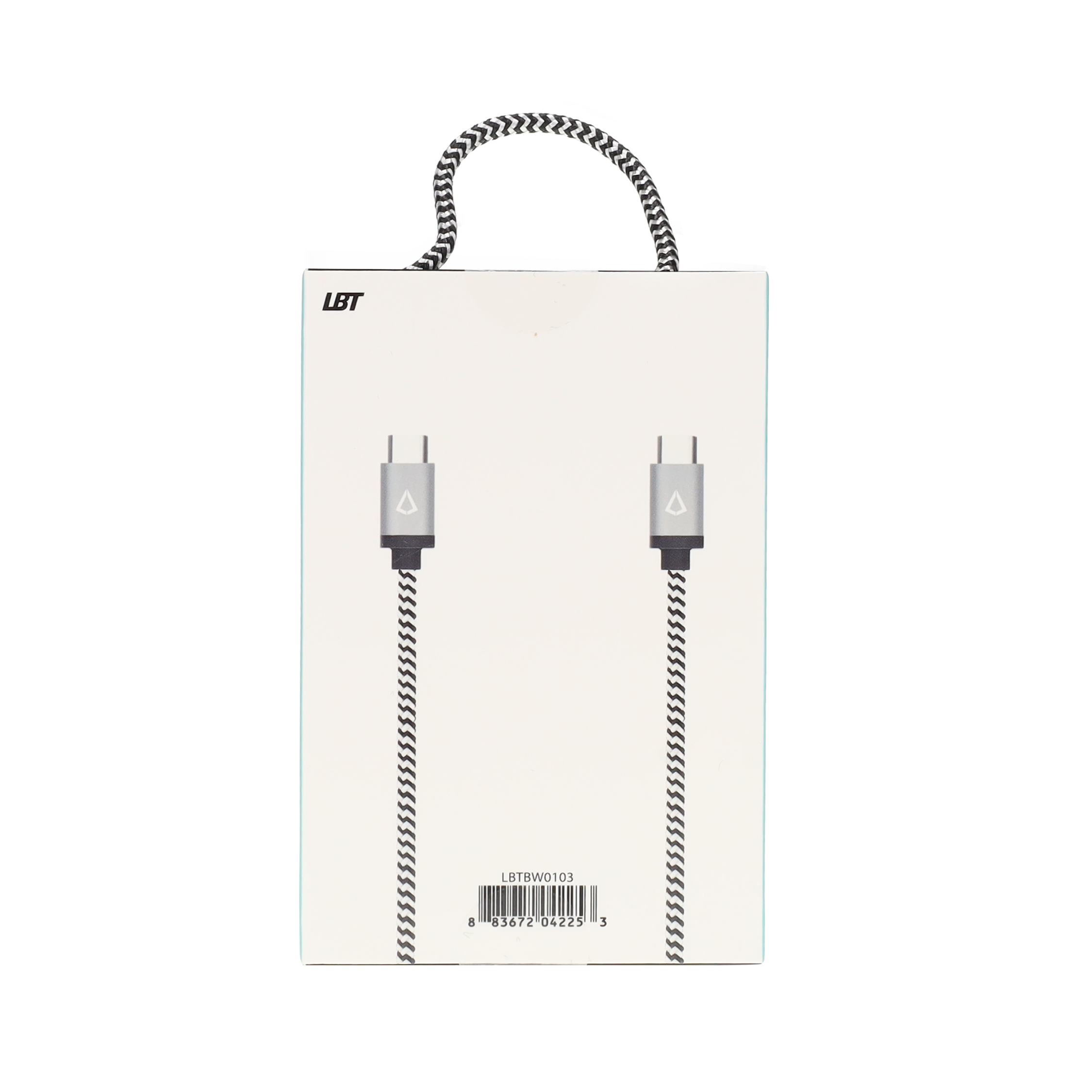 Câble tressé de 30 cm (câble USB-C vers C)