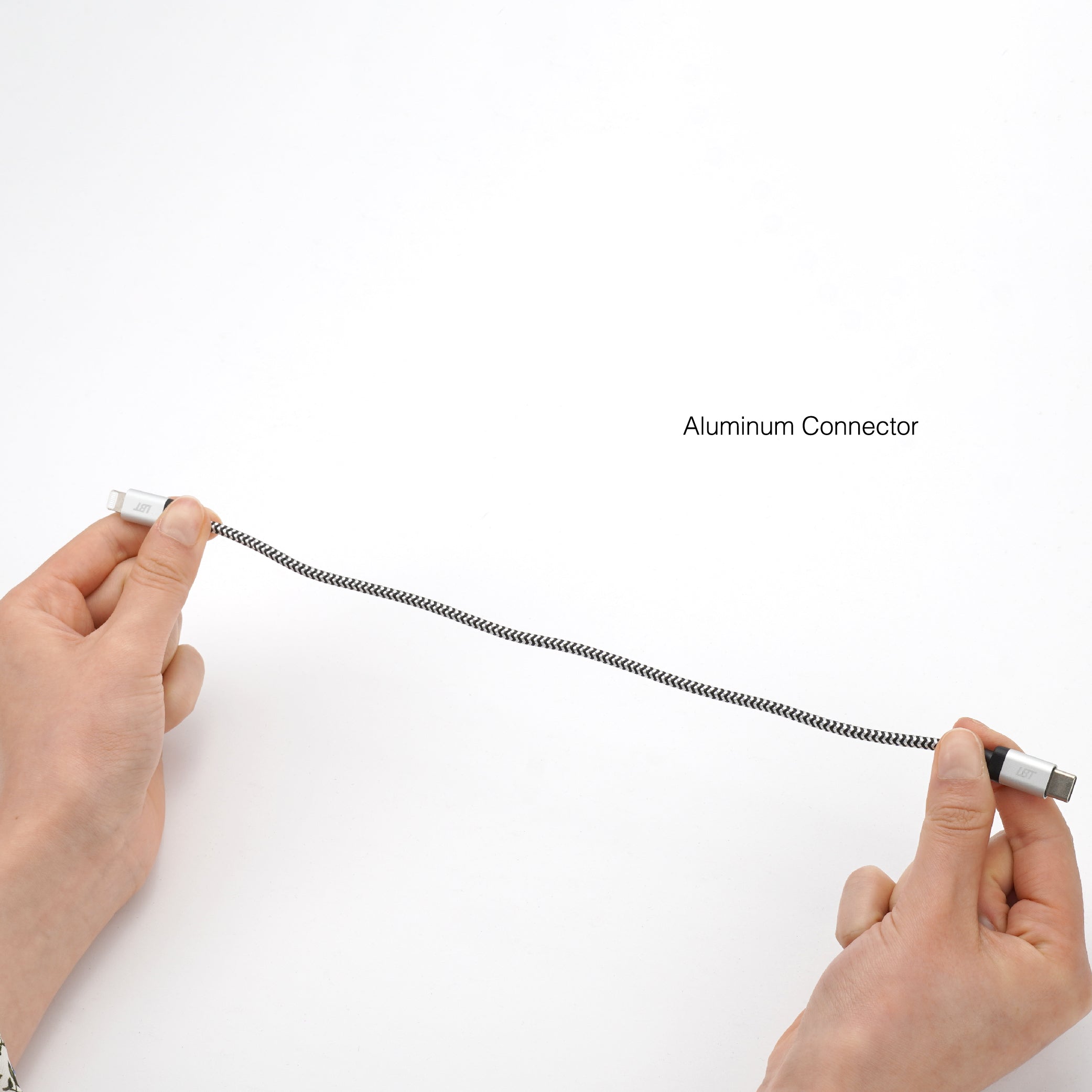 Câble tressé de 30 cm (câble USB-C vers C)