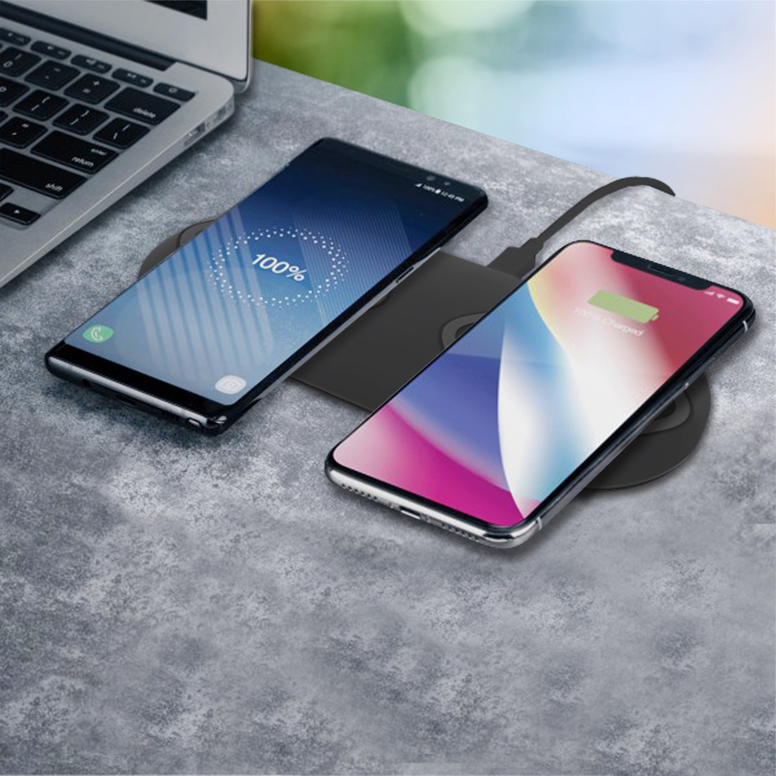 Dual Pad Fast Wireless Charger