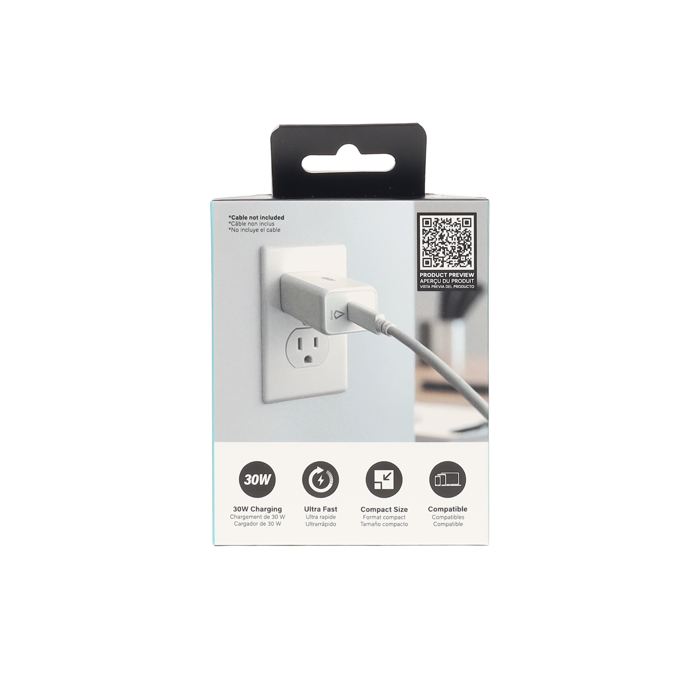Chargeur mural PD 30 W