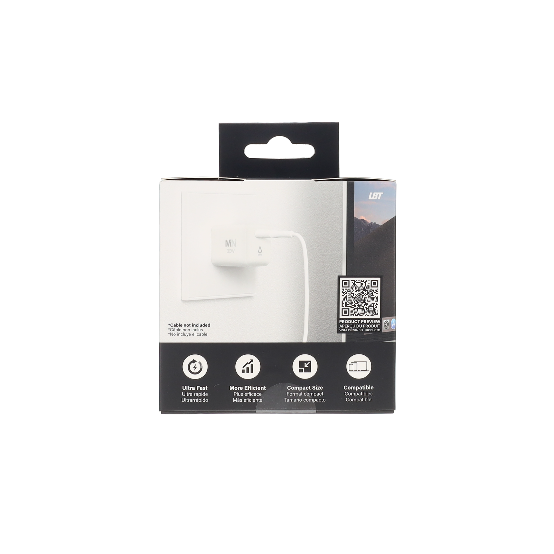 Chargeur mural GaN PD 30 W (Mini)