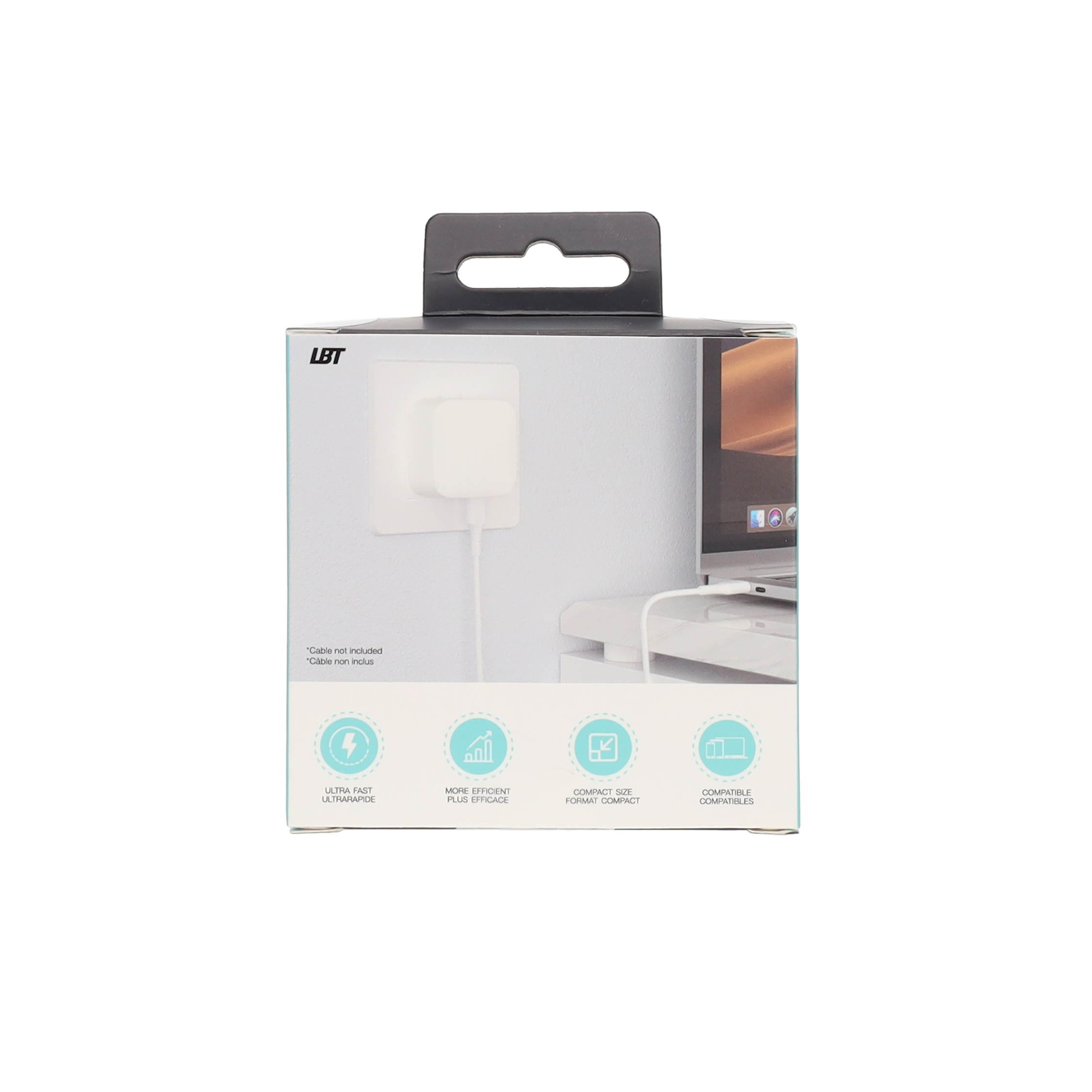 Chargeur mural GaN PD double port 35 W (MiNi) 