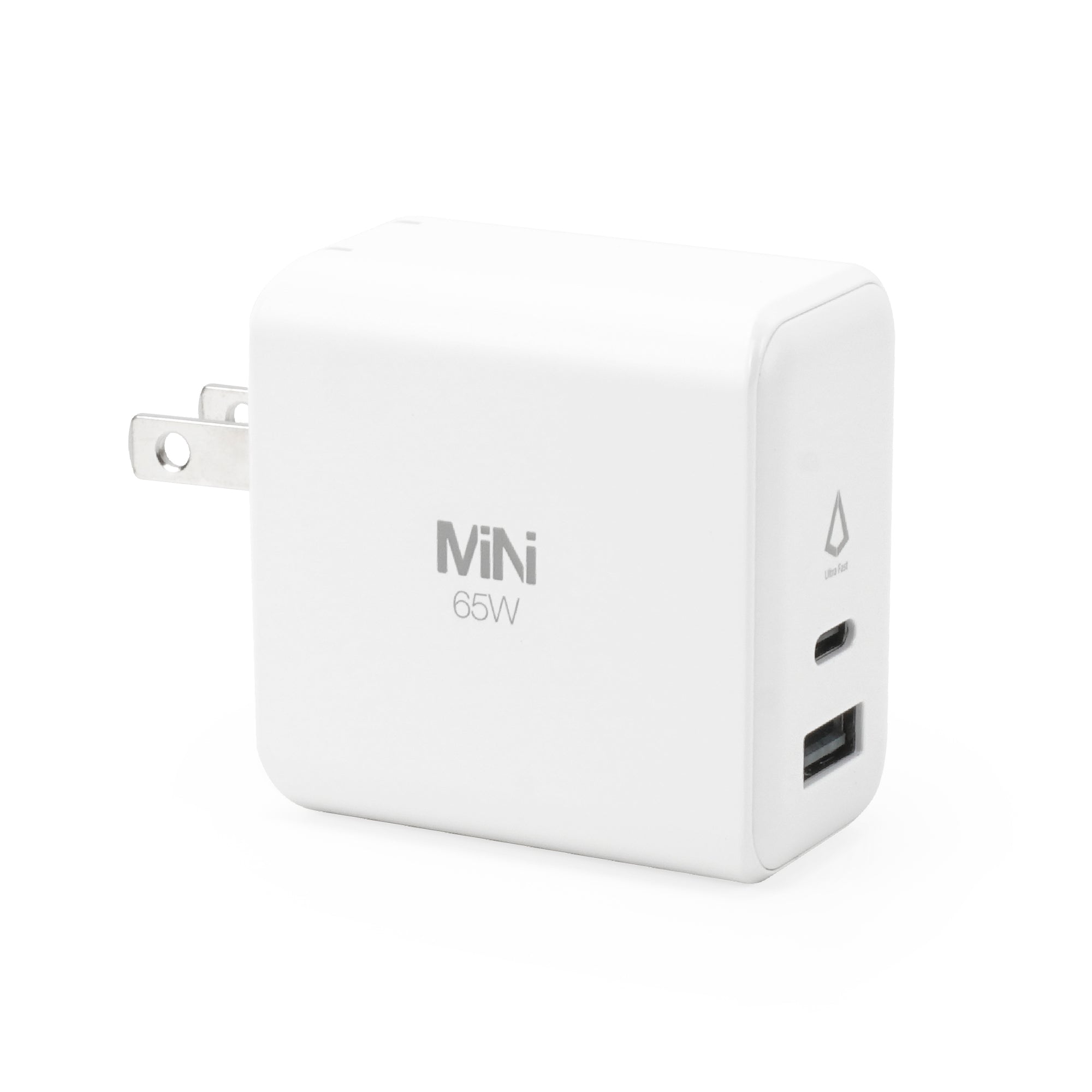 65W Dual-Port GaN PD Wall Charger (MiNi)