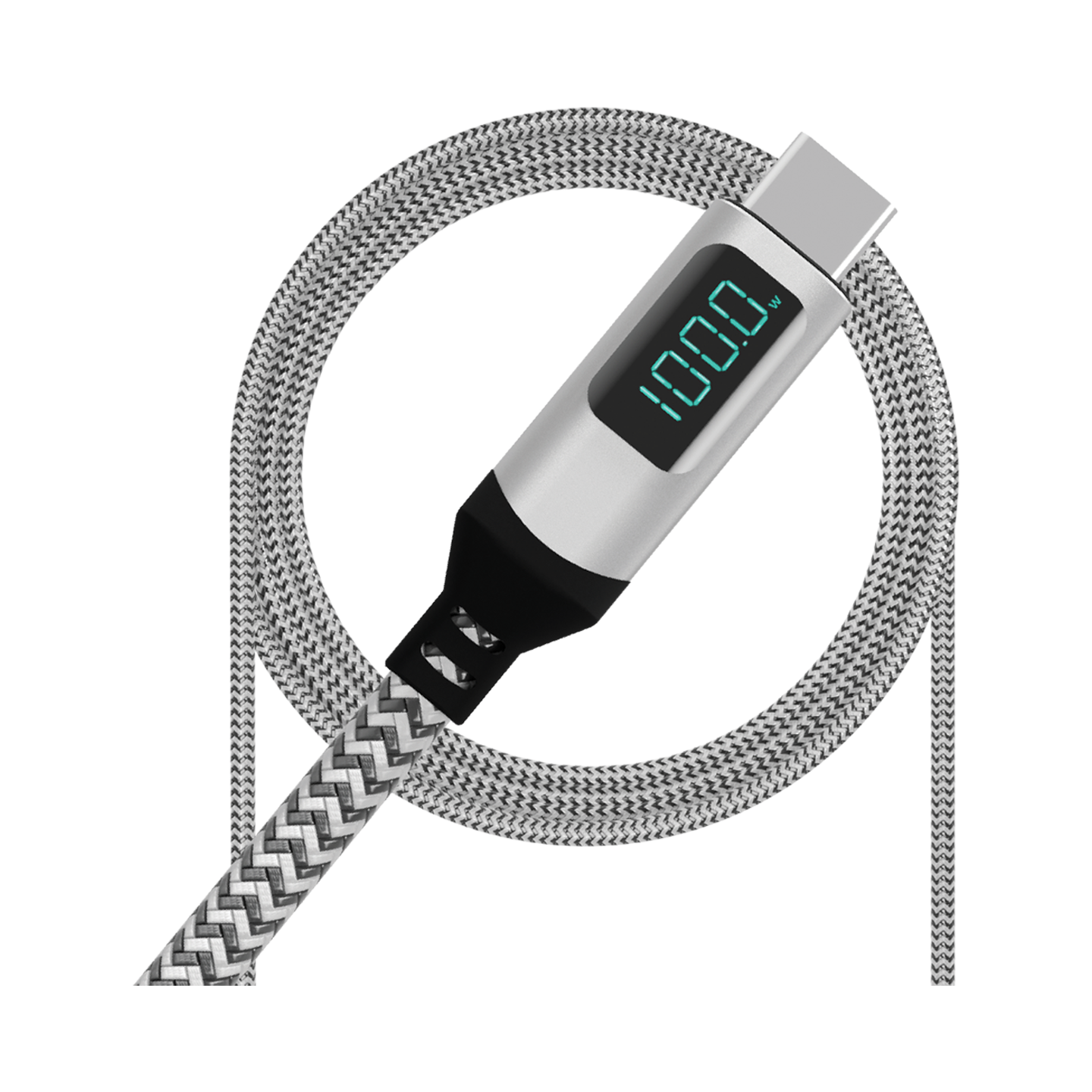 6 ft Powerview Braided Cable (USB-C to USB-C) (480Mbps/100W) – Libratel Inc