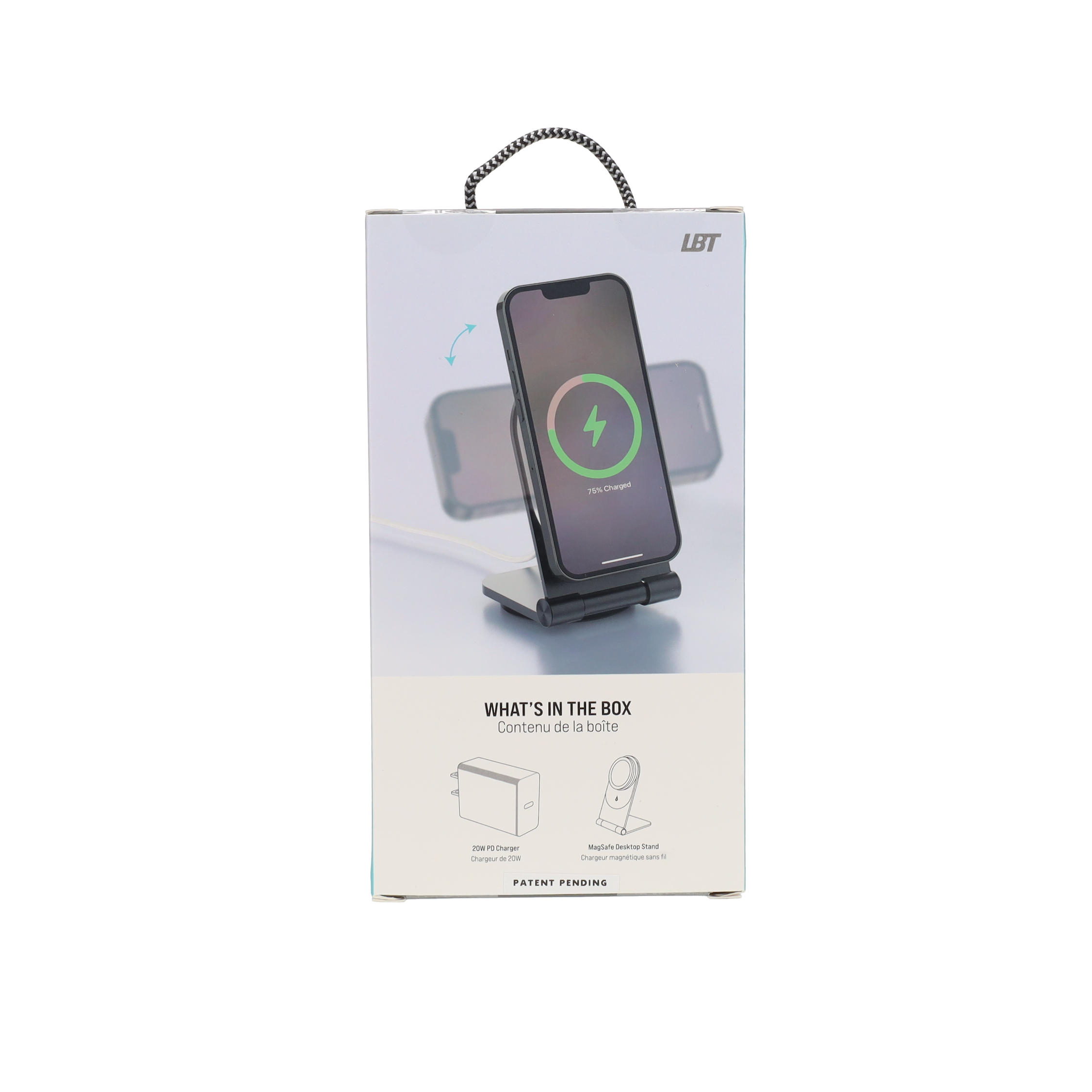 15W Mag Stream Stand Wireless Charger (Midnight Black)