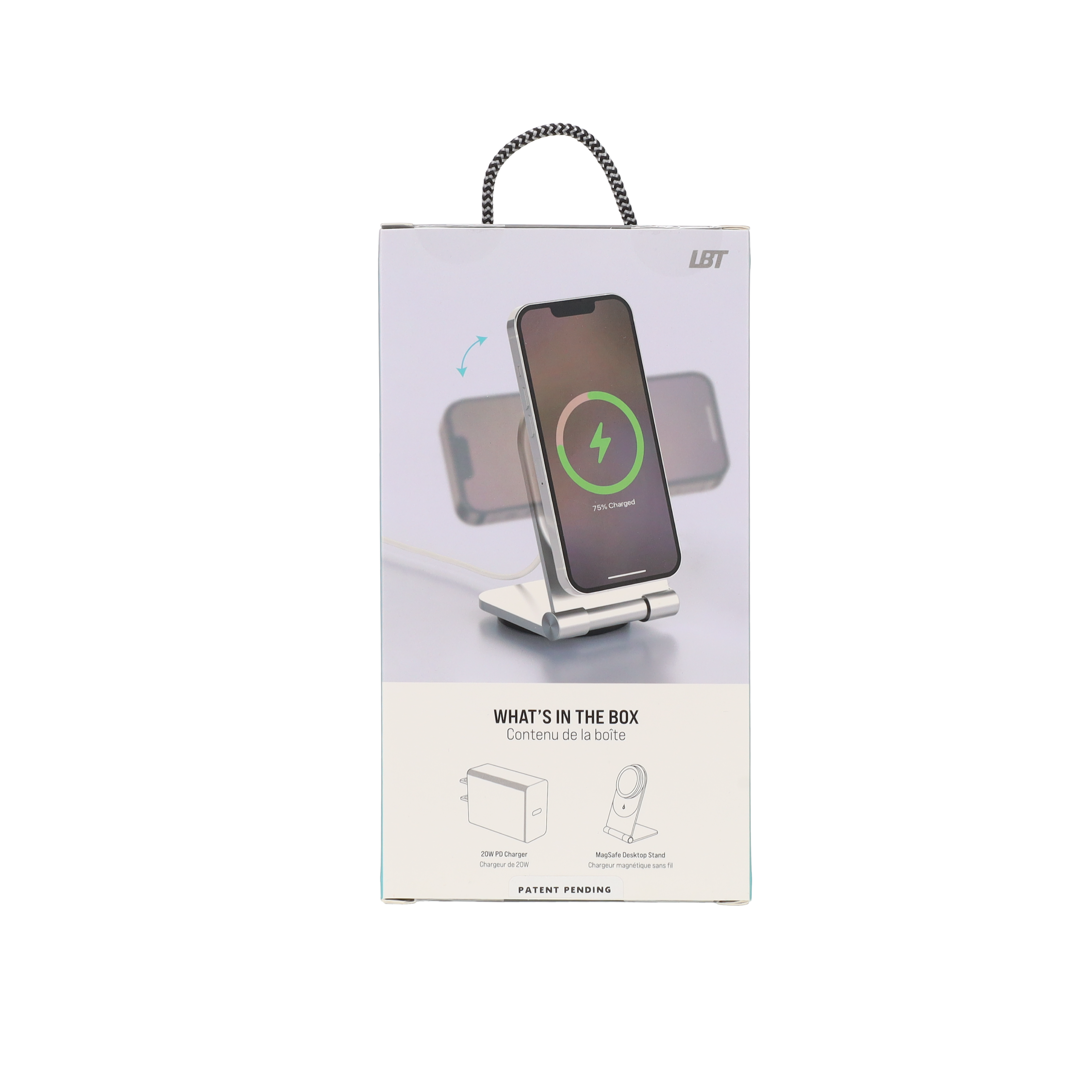 15W Mag Stream Stand Wireless Charger (Silver)