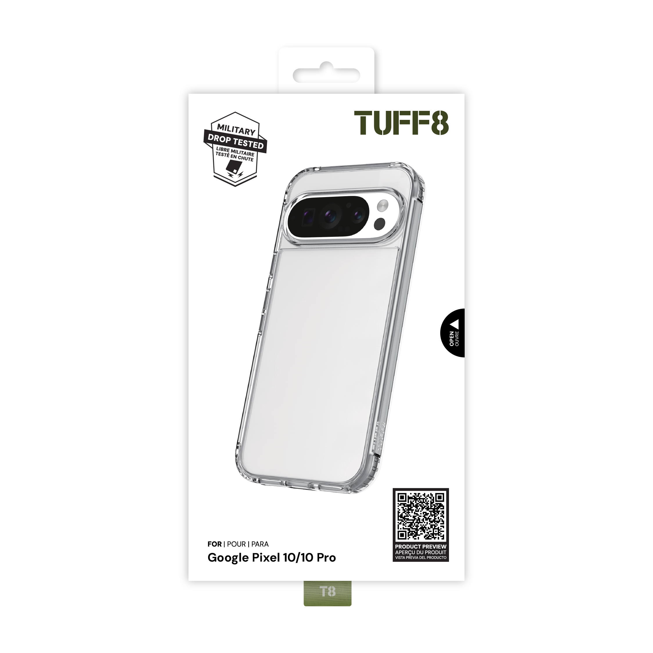 Coque transparente pour Google Pixel 10 / 10 Pro