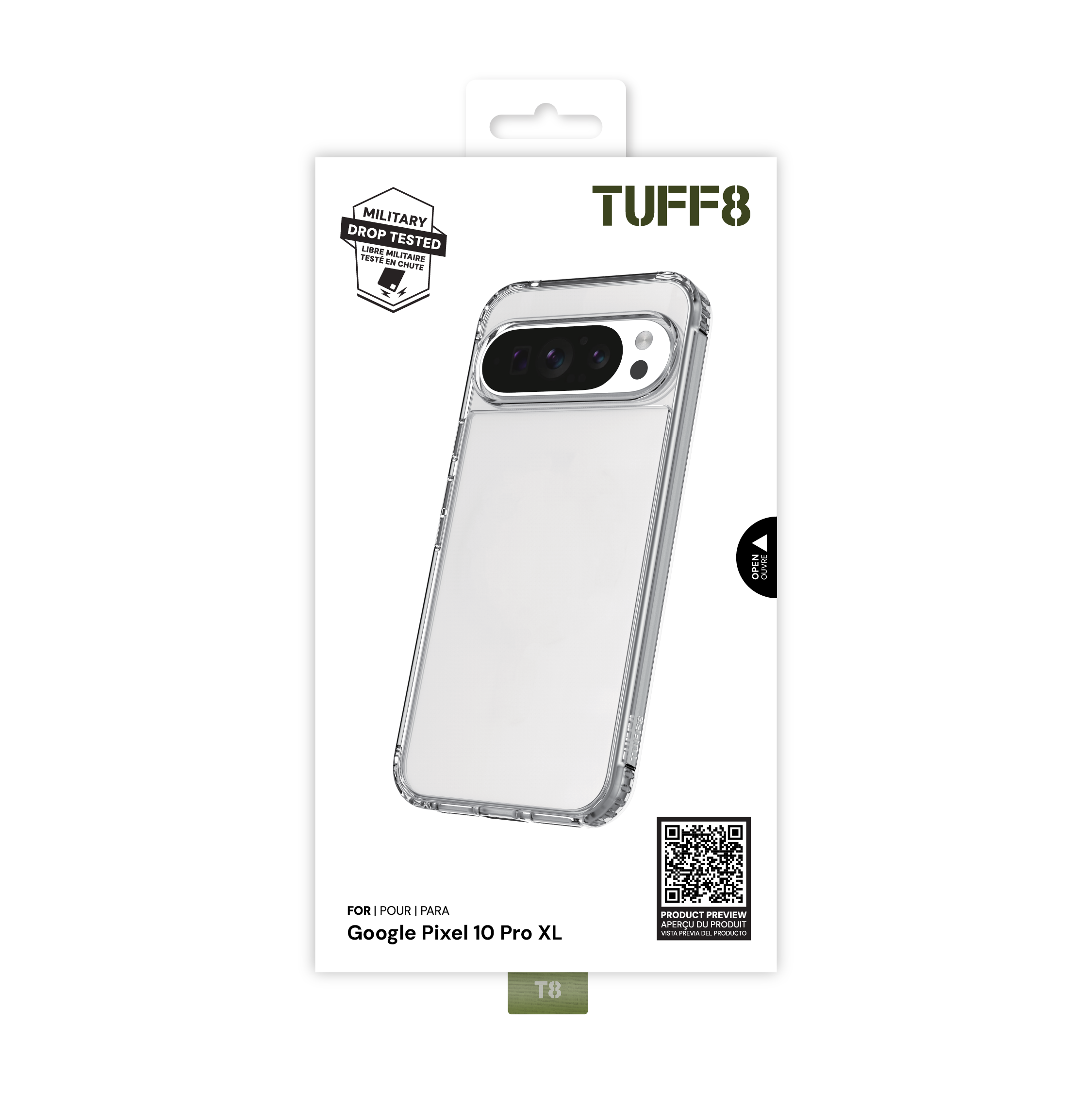 Étui transparent pour Google Pixel 10 Pro XL