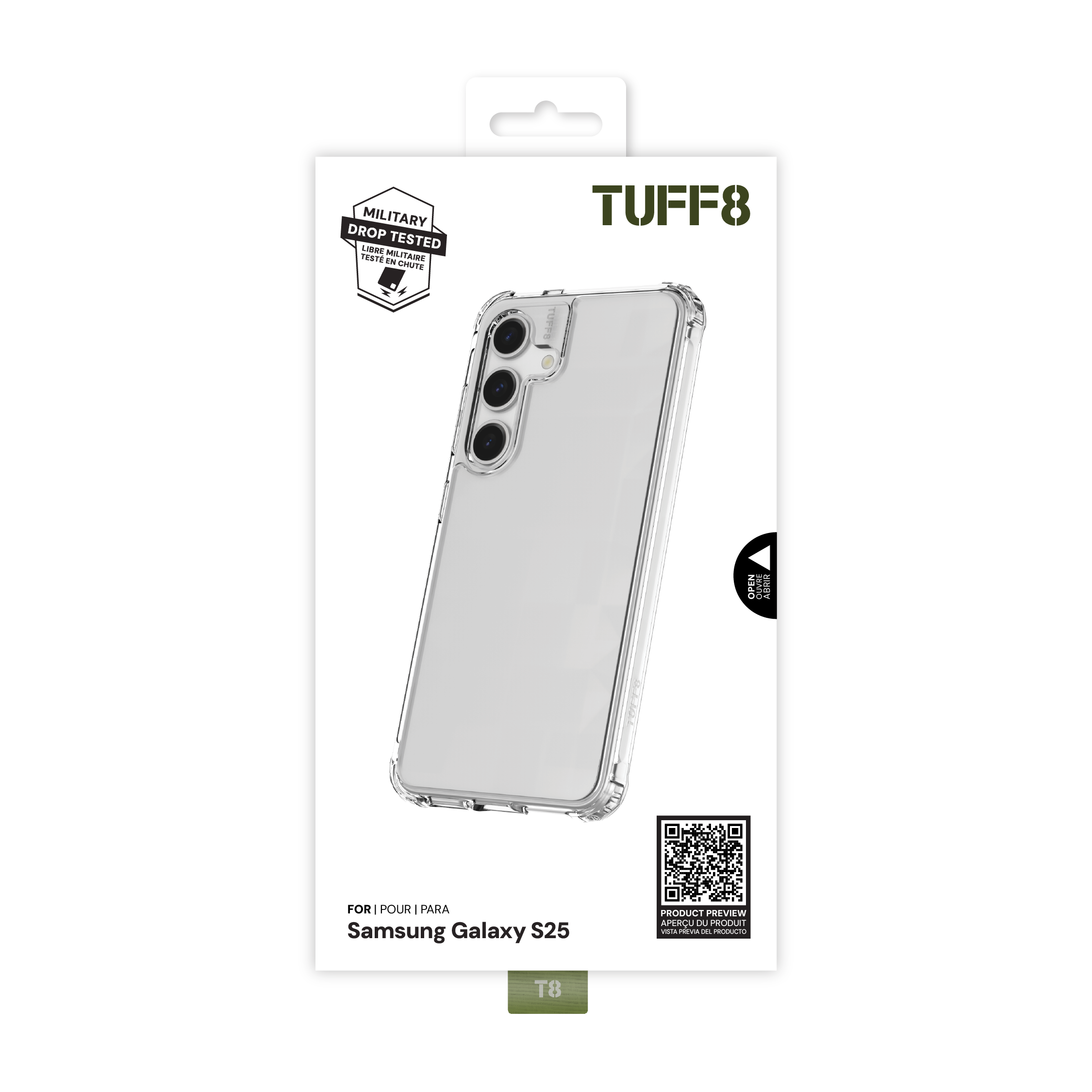 Samsung Galaxy S25 Clear Case
