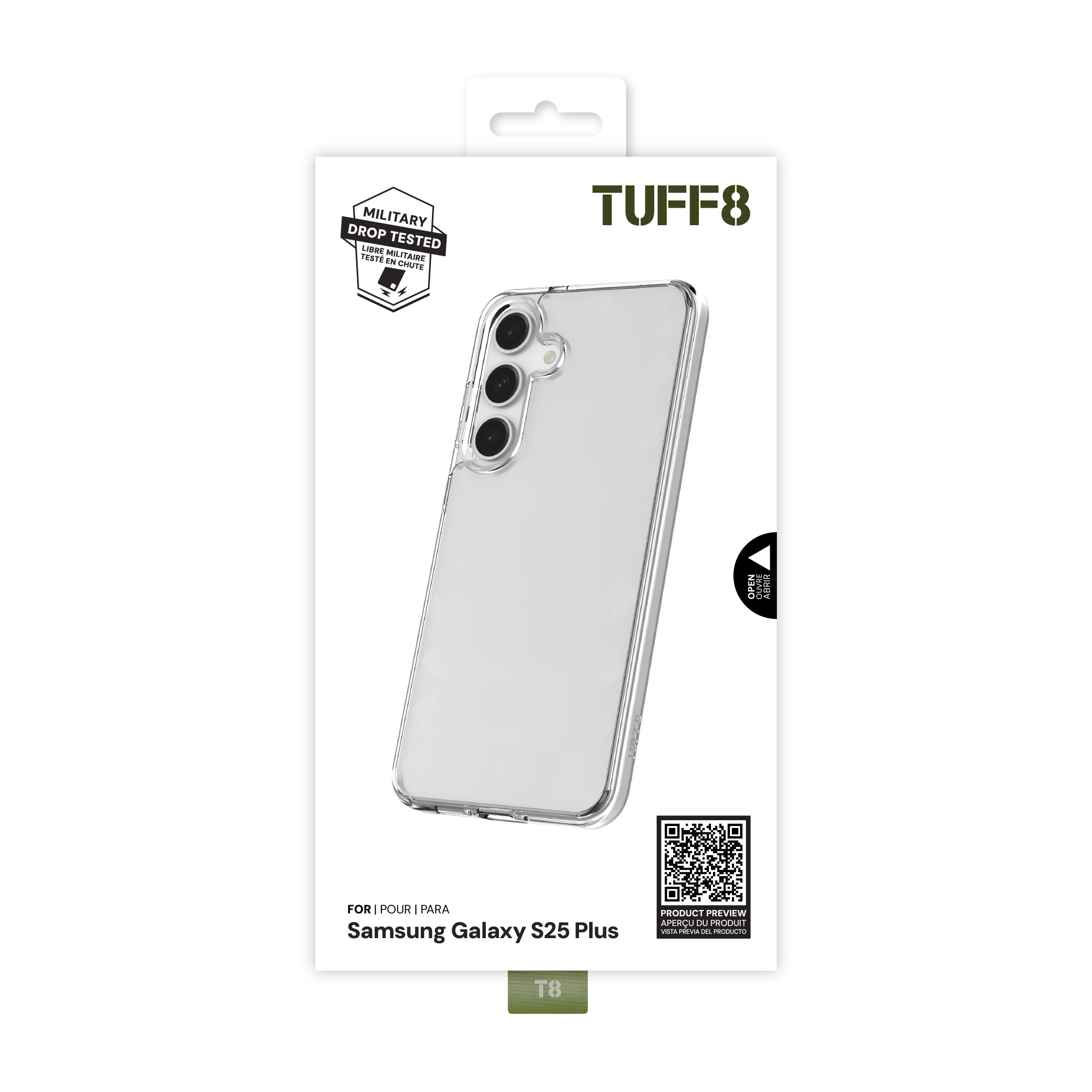 Samsung Galaxy S25+ Clear Case