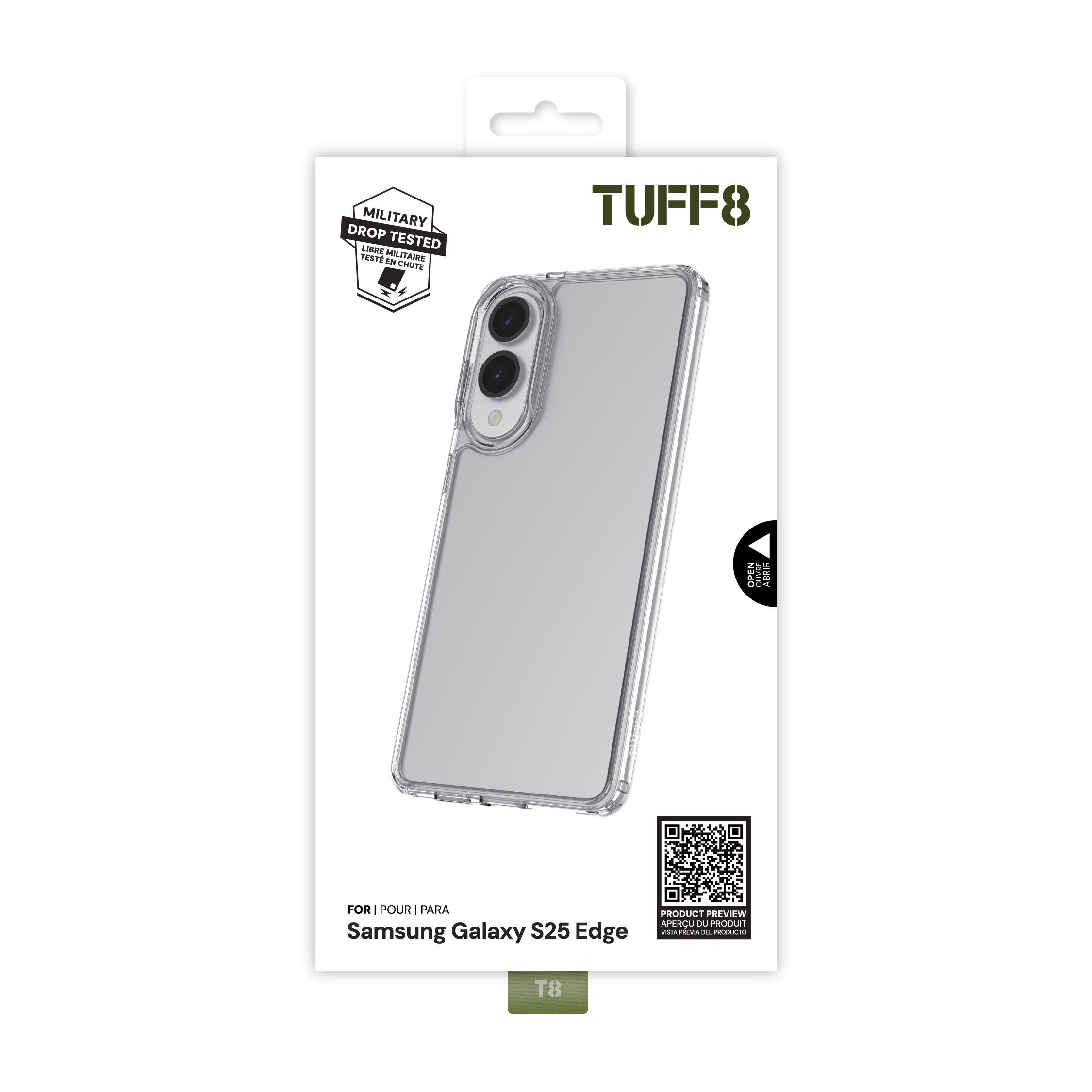 Samsung Galaxy S25 Edge Clear Case