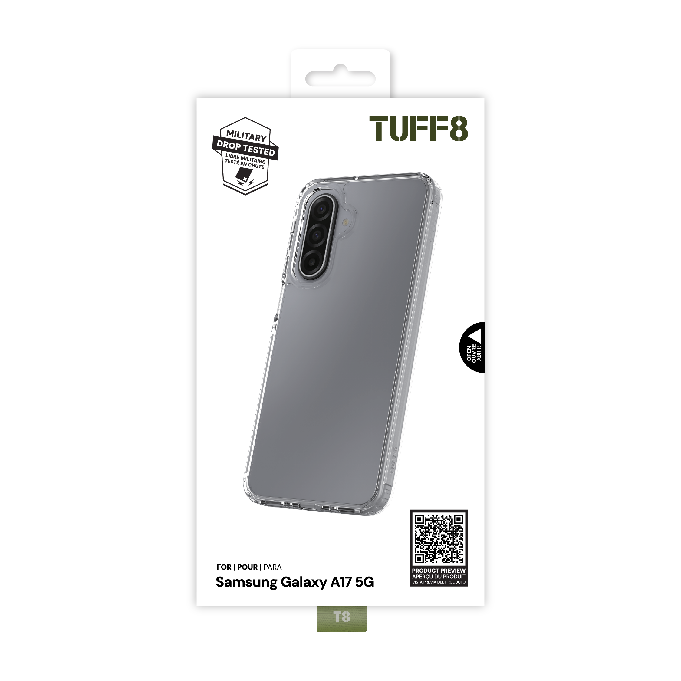 Samsung Galaxy A17 Clear Case