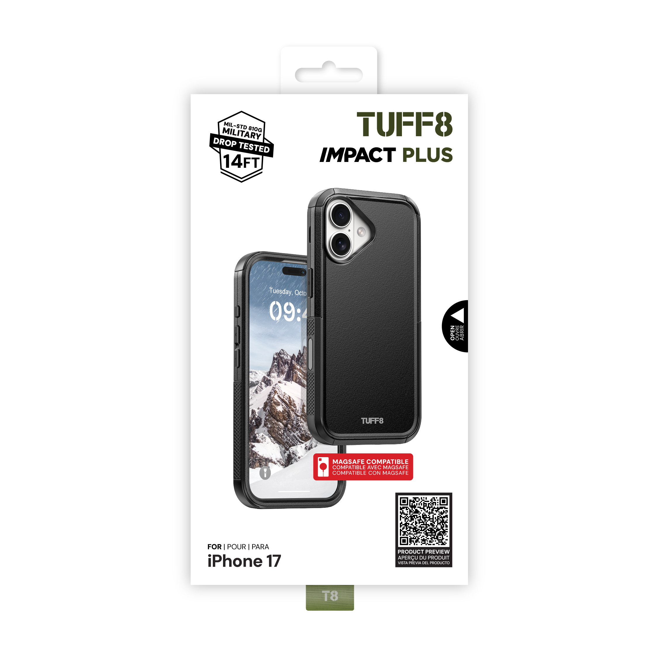 Coque Impact Plus pour iPhone 17