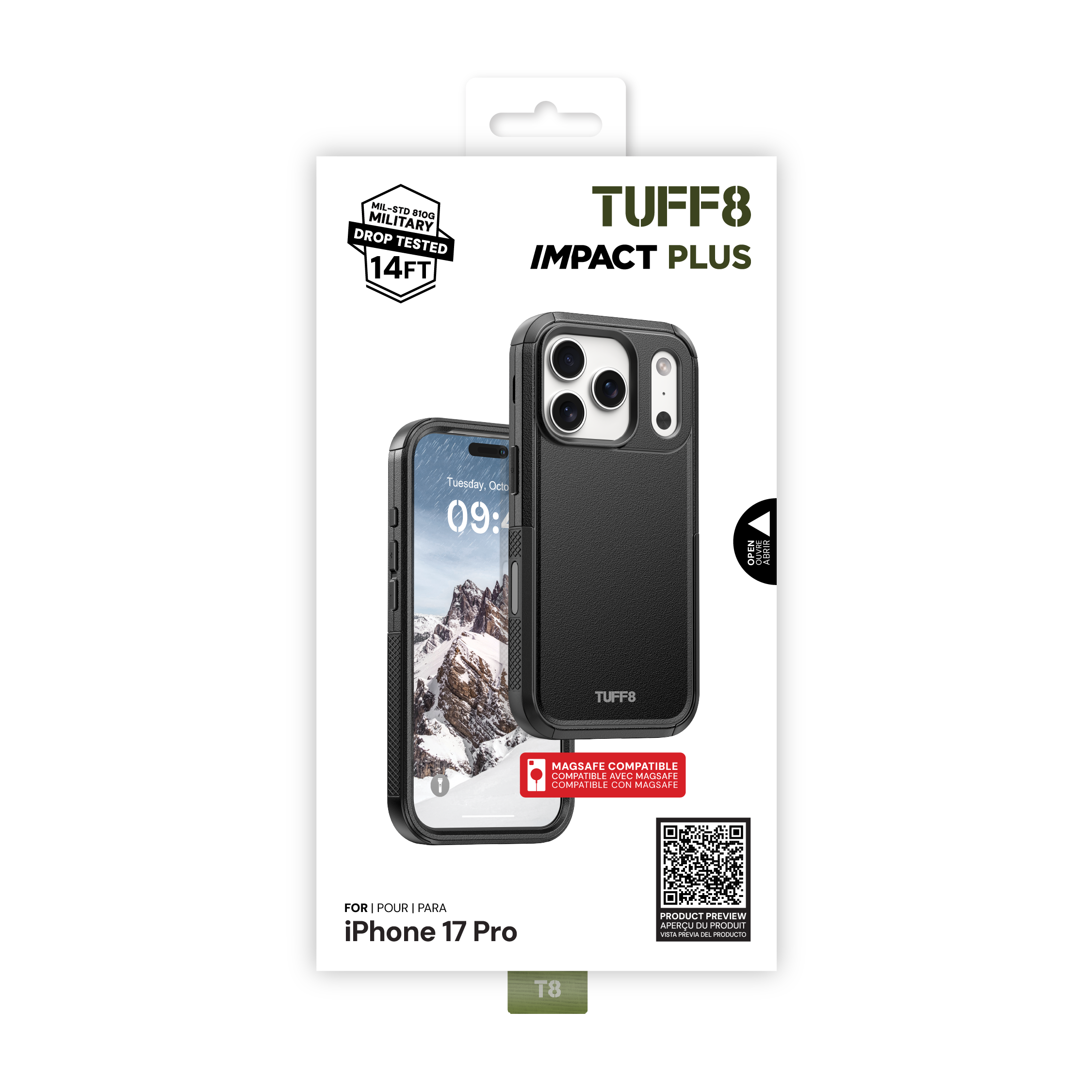 Coque Impact Plus pour iPhone 17 Pro