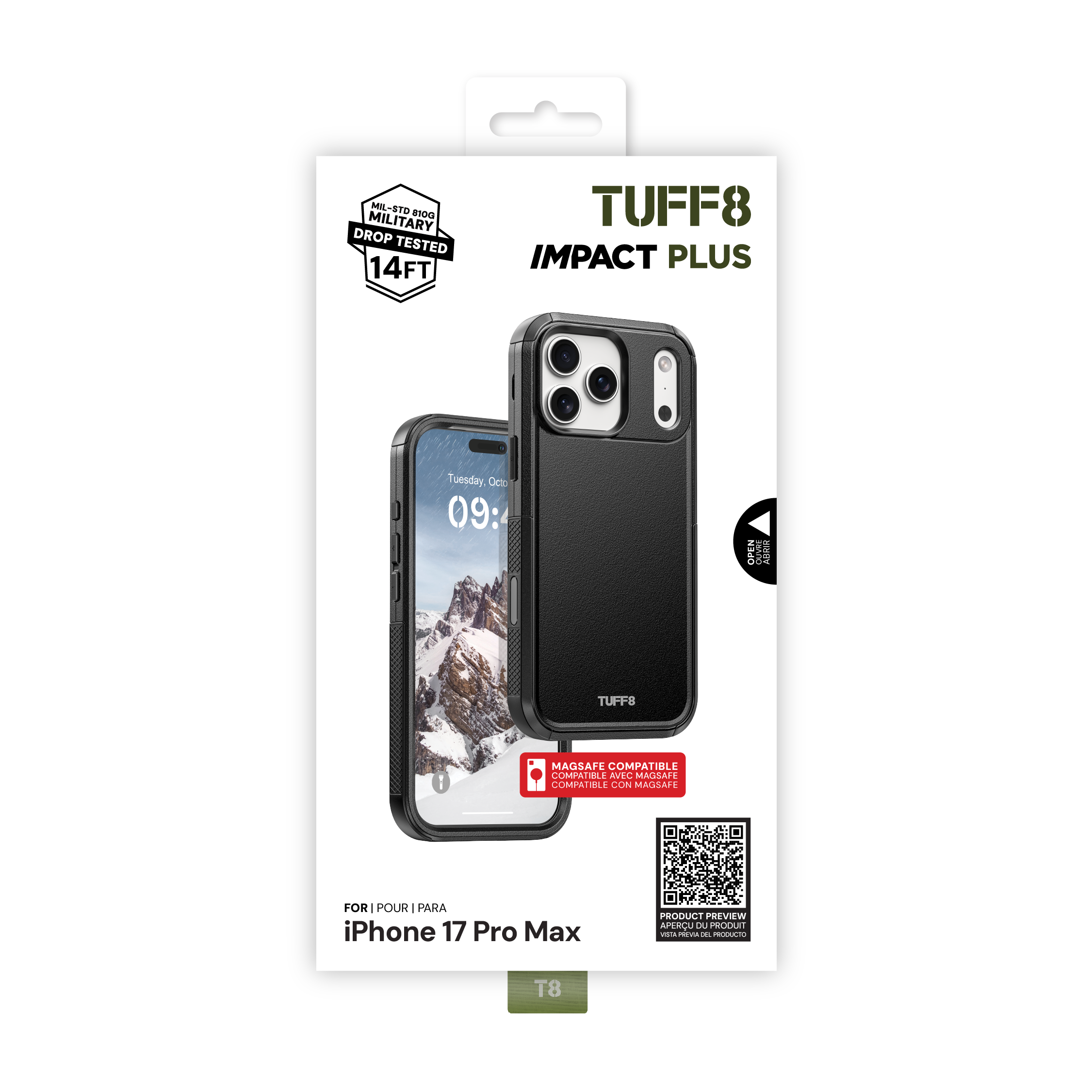 Coque Impact Plus pour iPhone 17 Pro Max