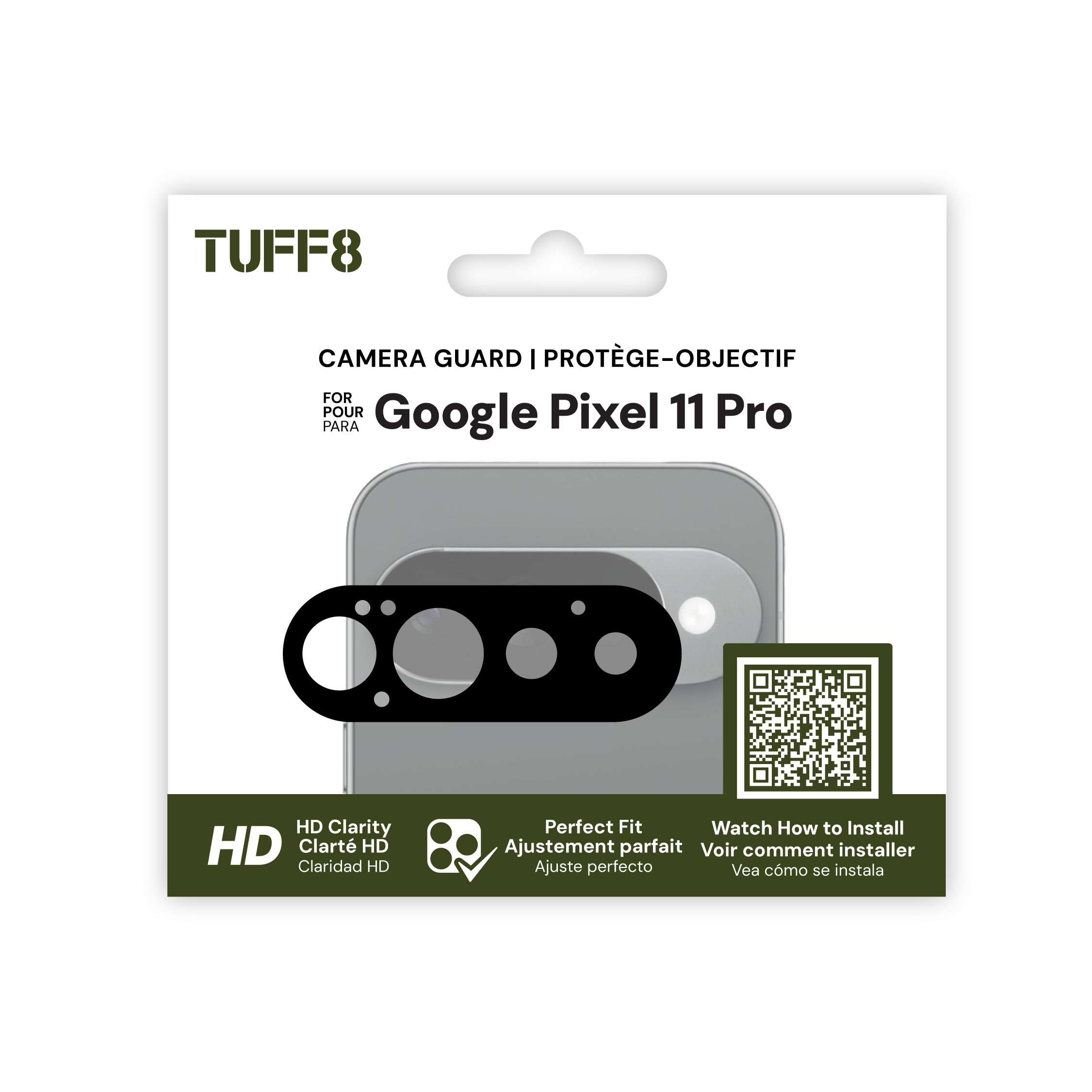 Protection de l'appareil photo Google Pixel 10 Pro 