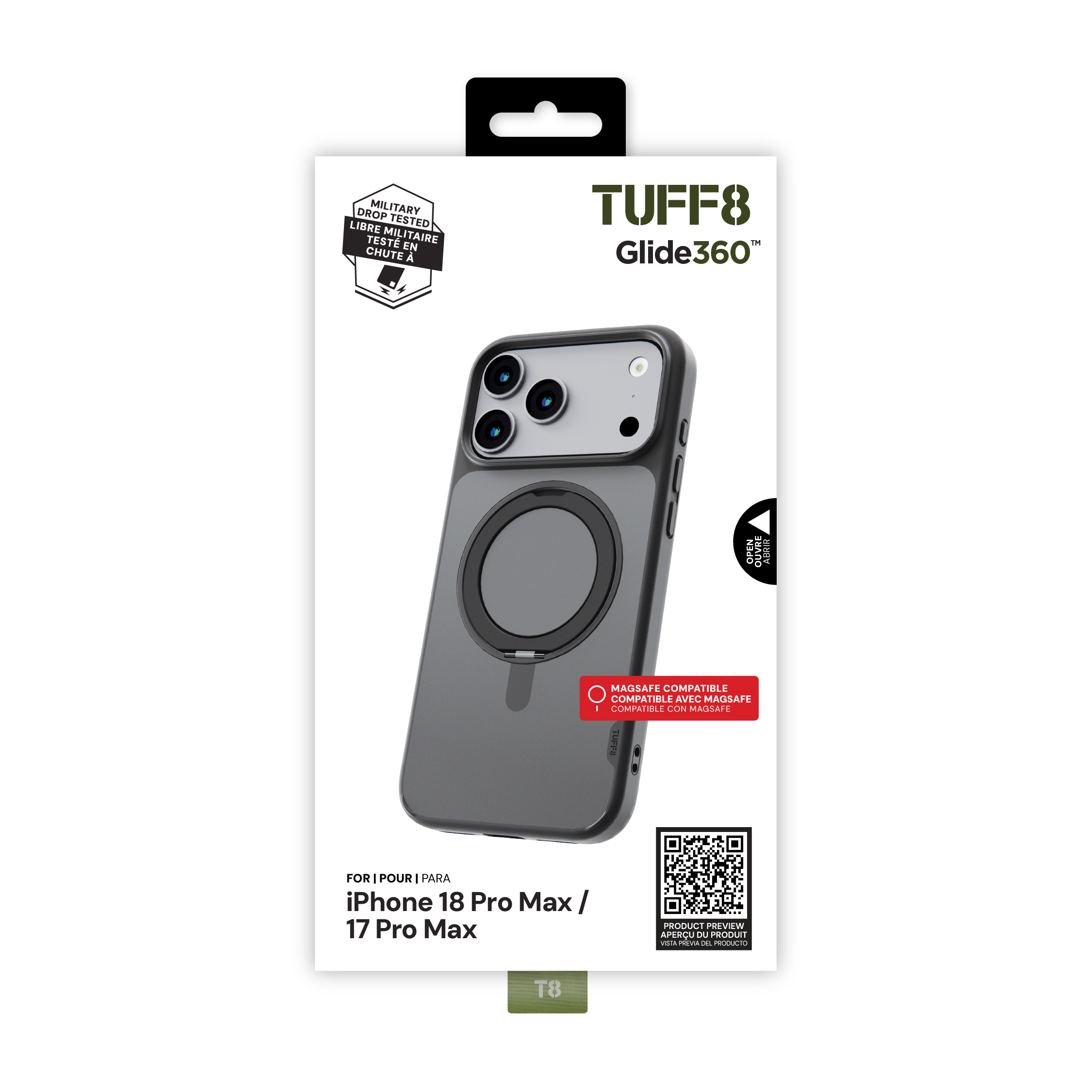 iPhone 18 Pro Max / 17 Pro Max Glide360 Case