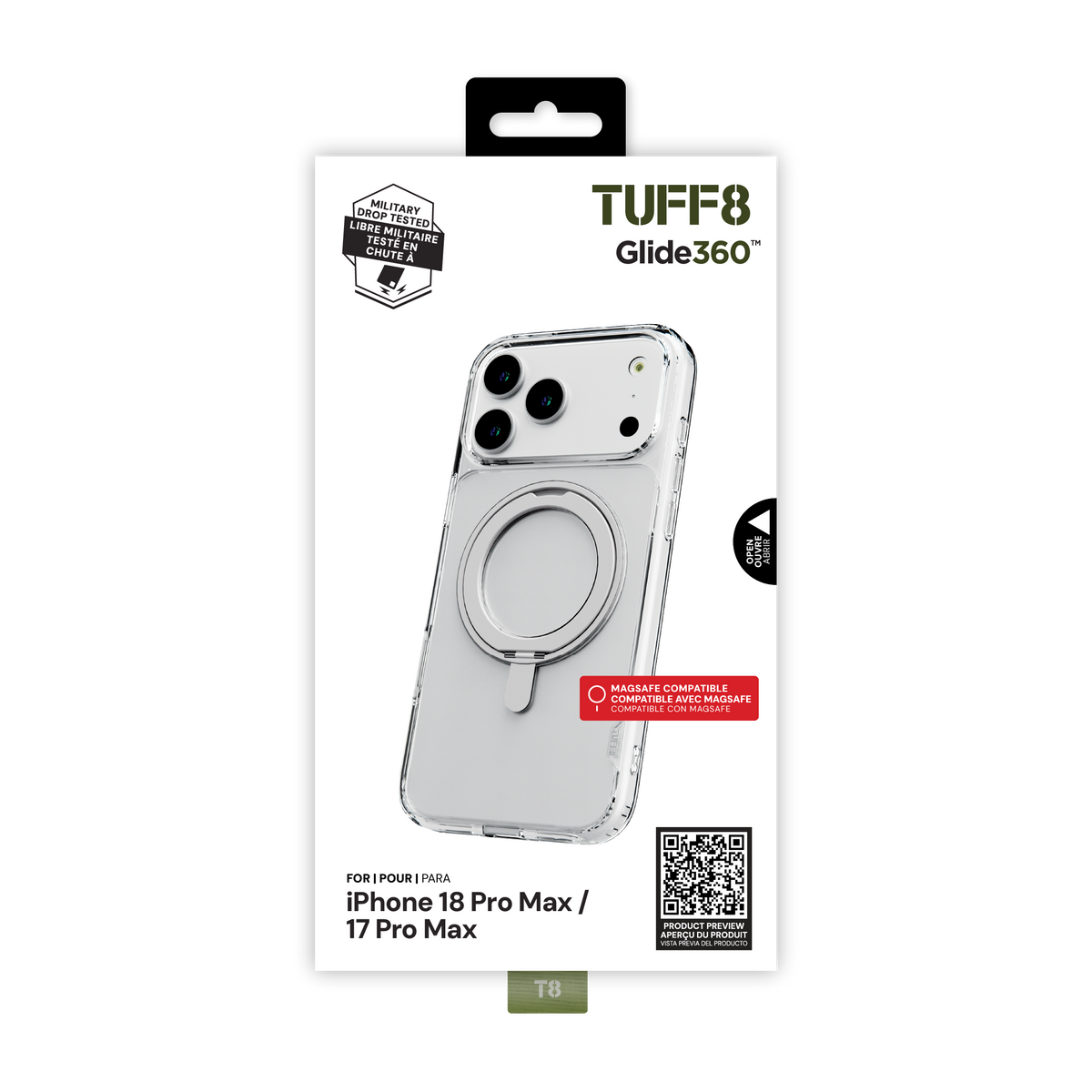 iPhone 18 Pro Max / 17 Pro Max Glide360 Case