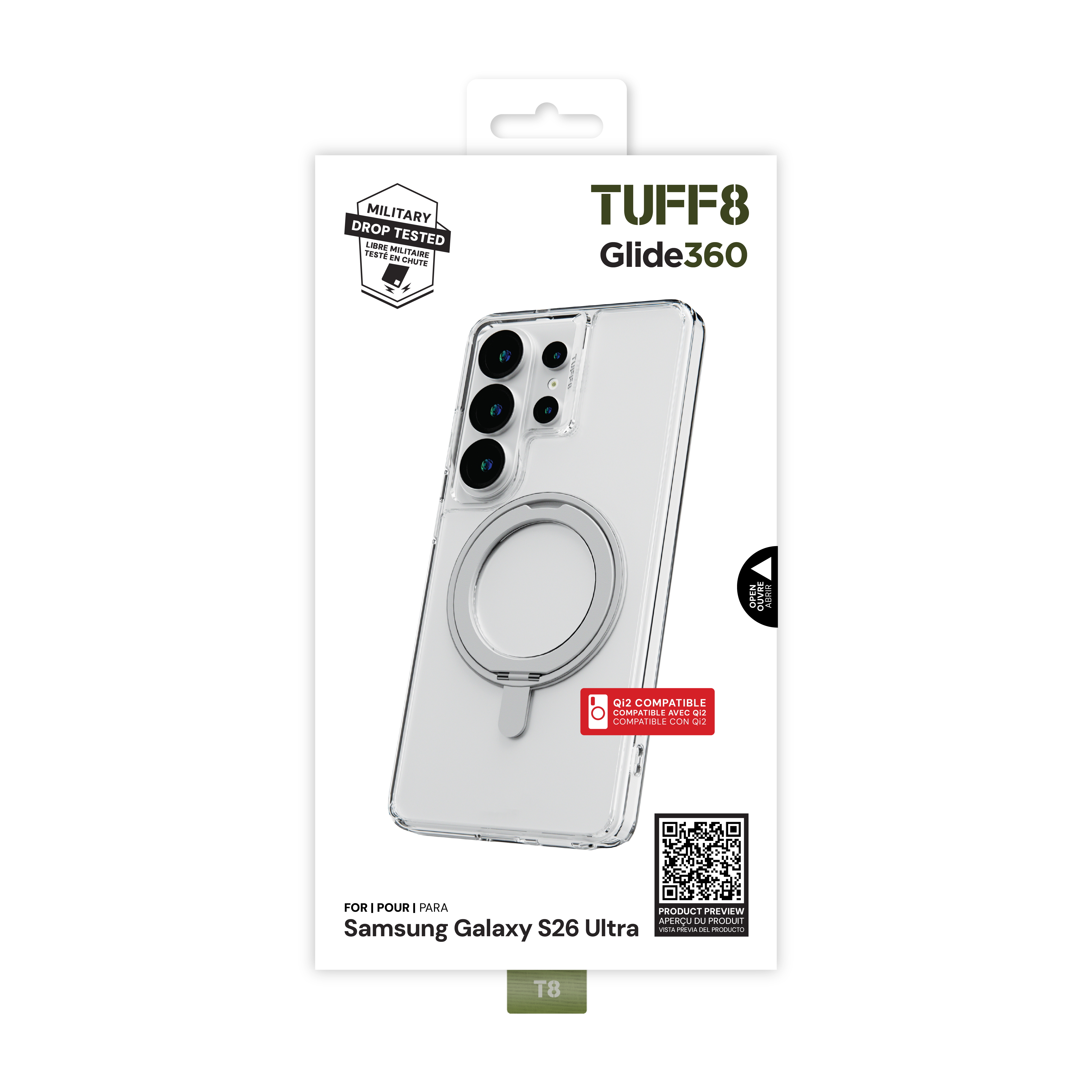Étui Glide360 pour Samsung Galaxy S26 Ultra