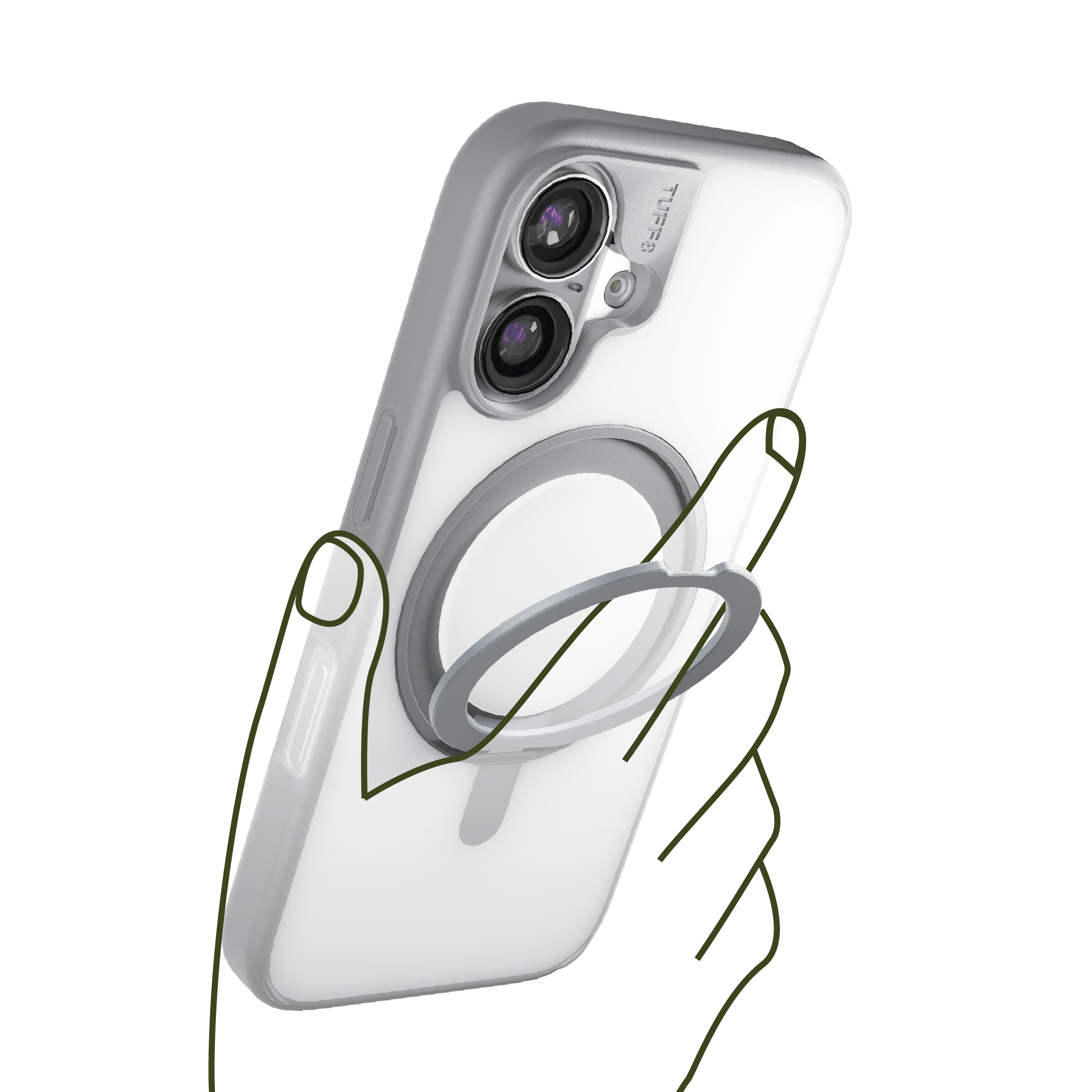 Coque Glide360 pour iPhone 16 Plus