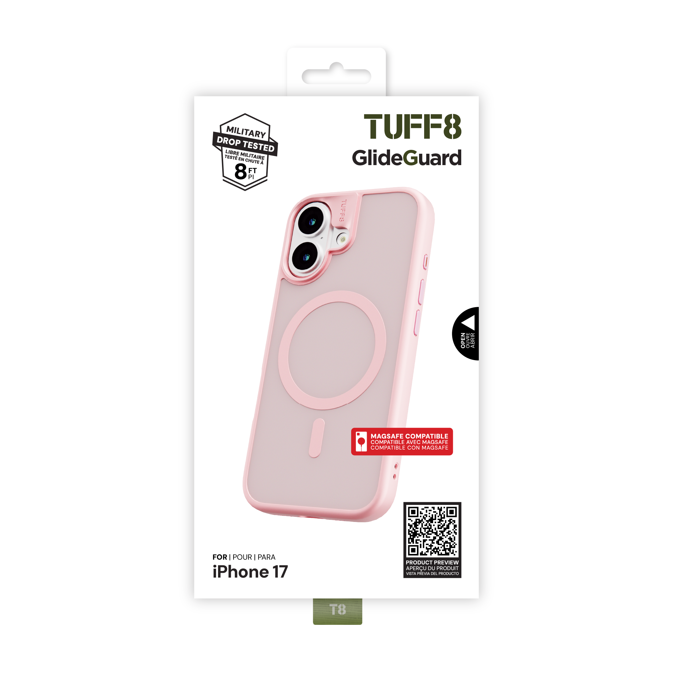 Coque GlideGuard pour iPhone 17
