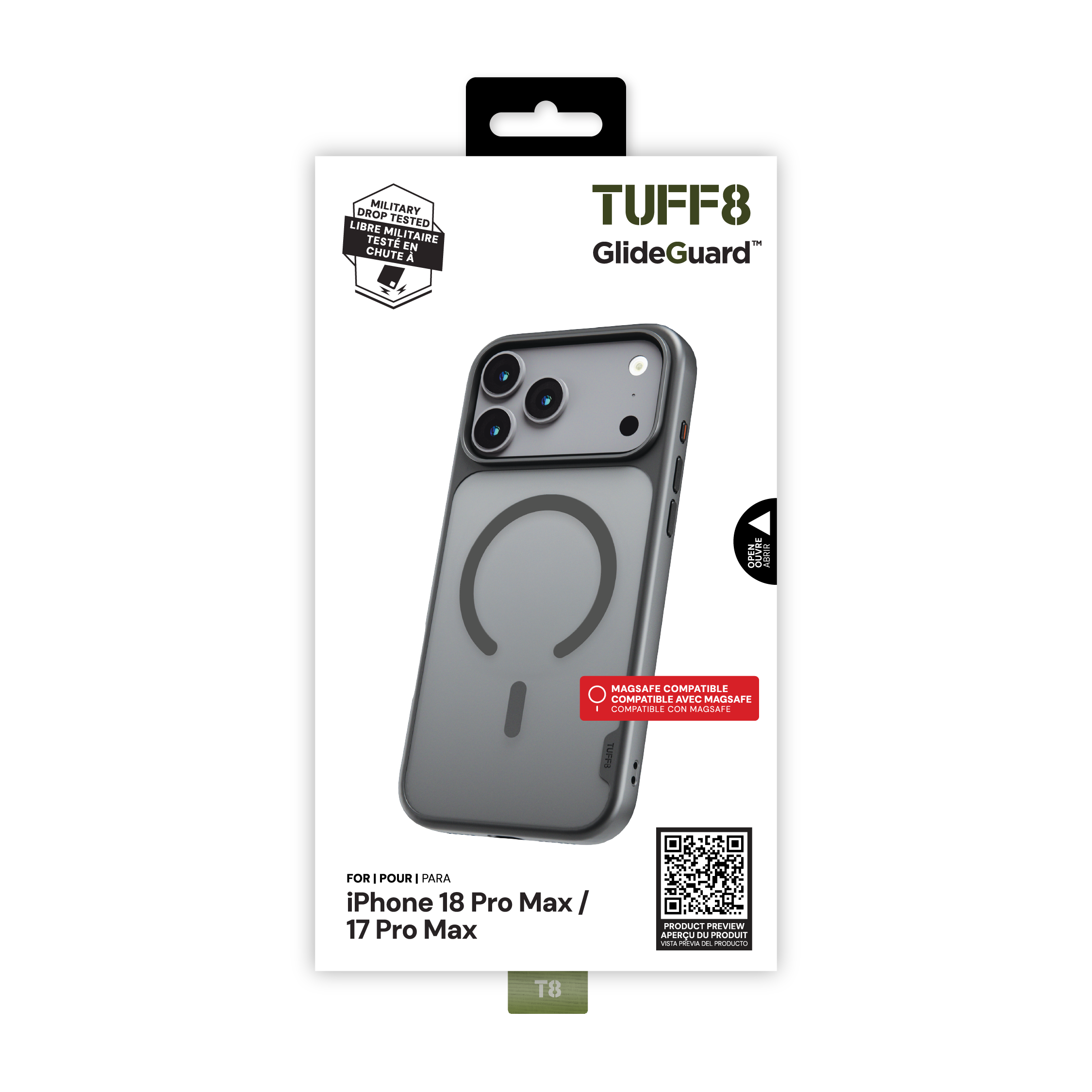 iPhone 18 Pro Max / 17 Pro Max GlideGuard Case