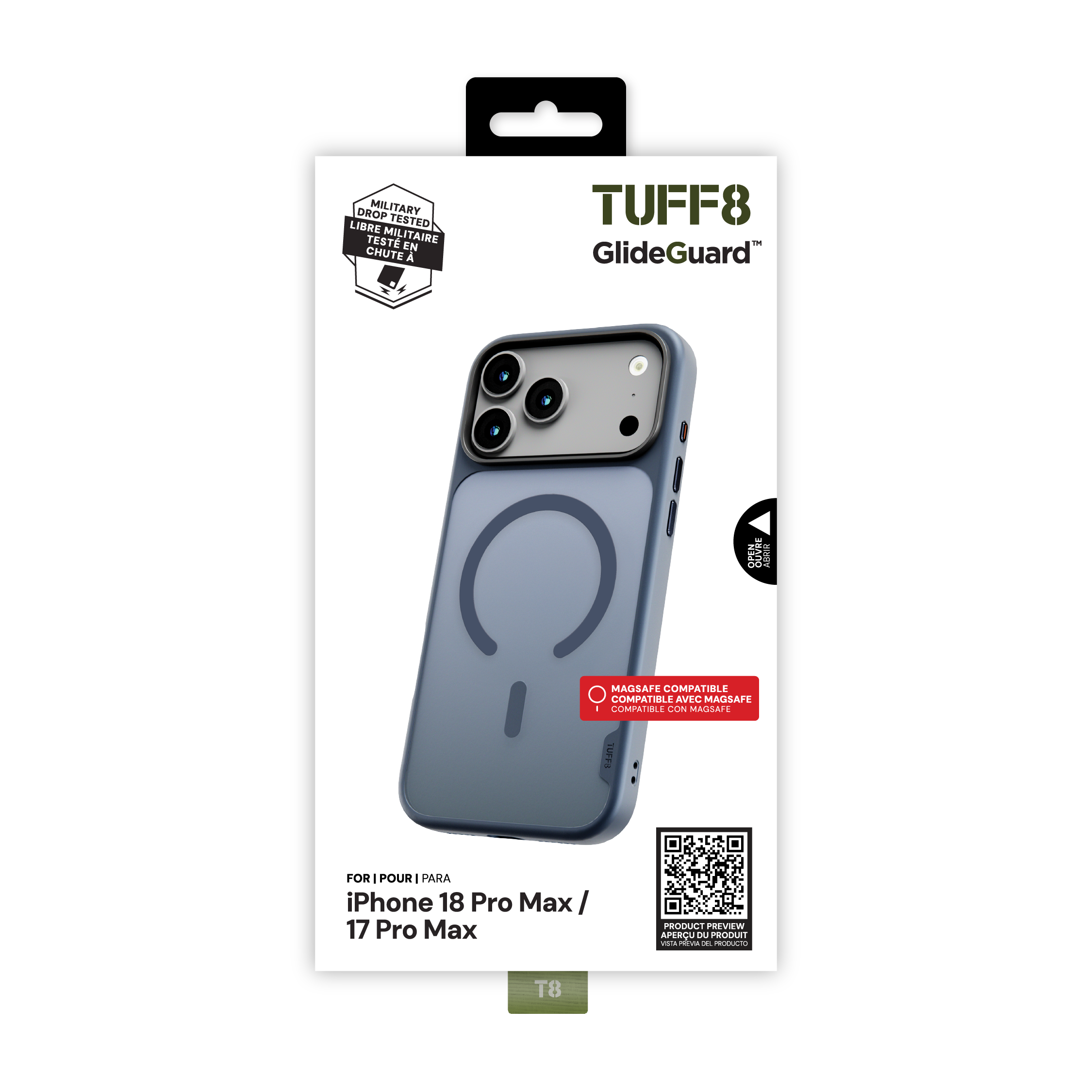 iPhone 18 Pro Max / 17 Pro Max GlideGuard Case