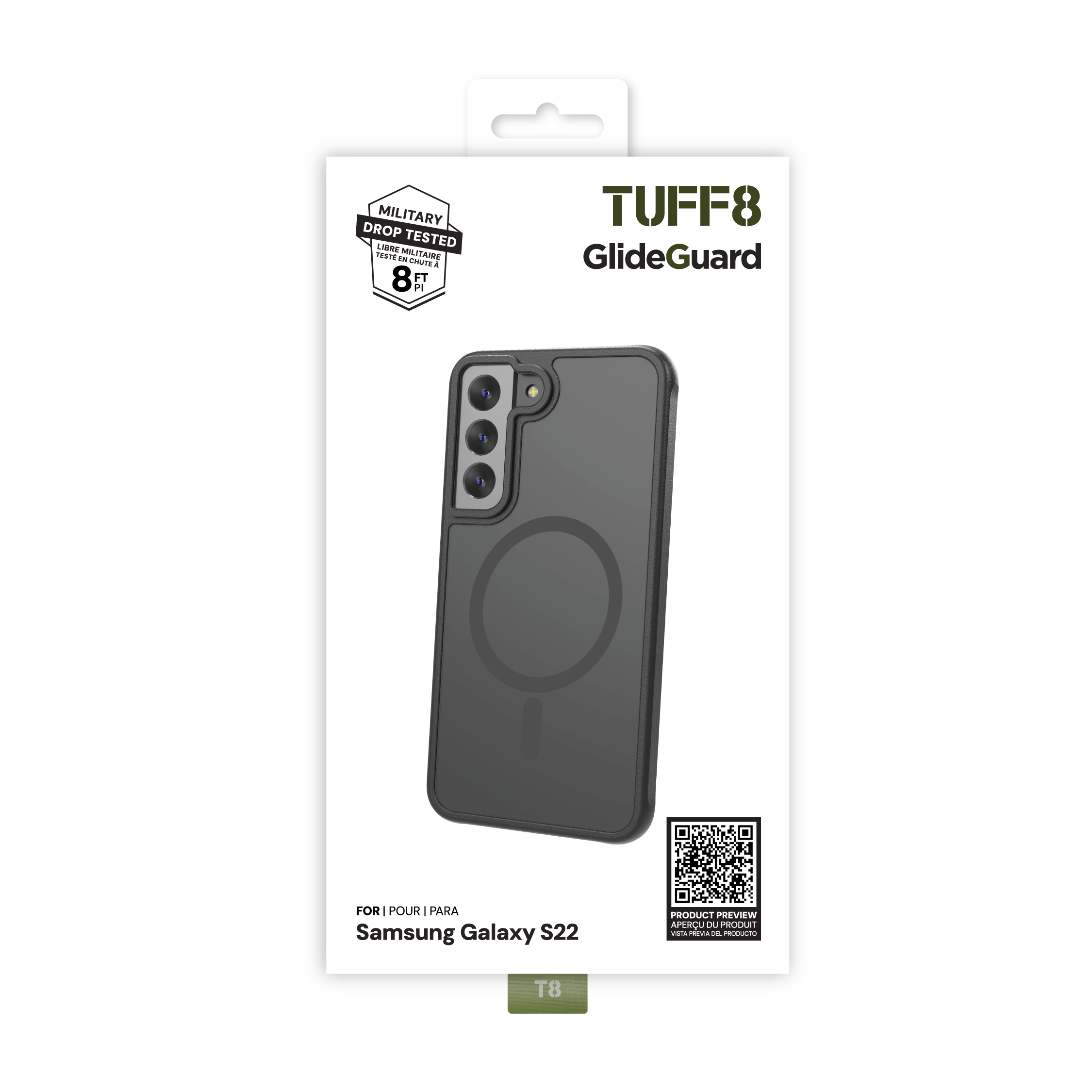 Étui GlideGuard pour Samsung Galaxy S22
