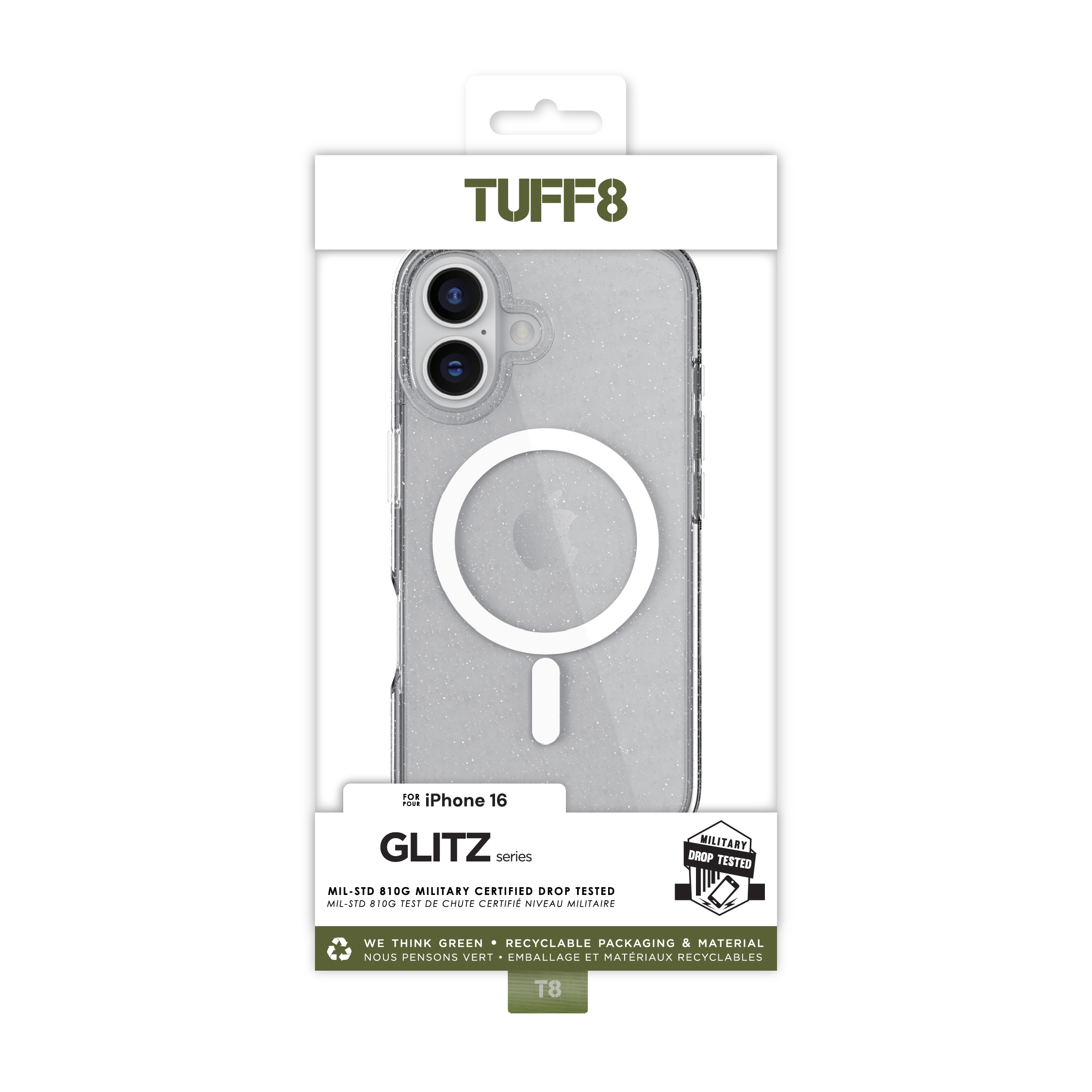 iPhone 16 Glitz Case