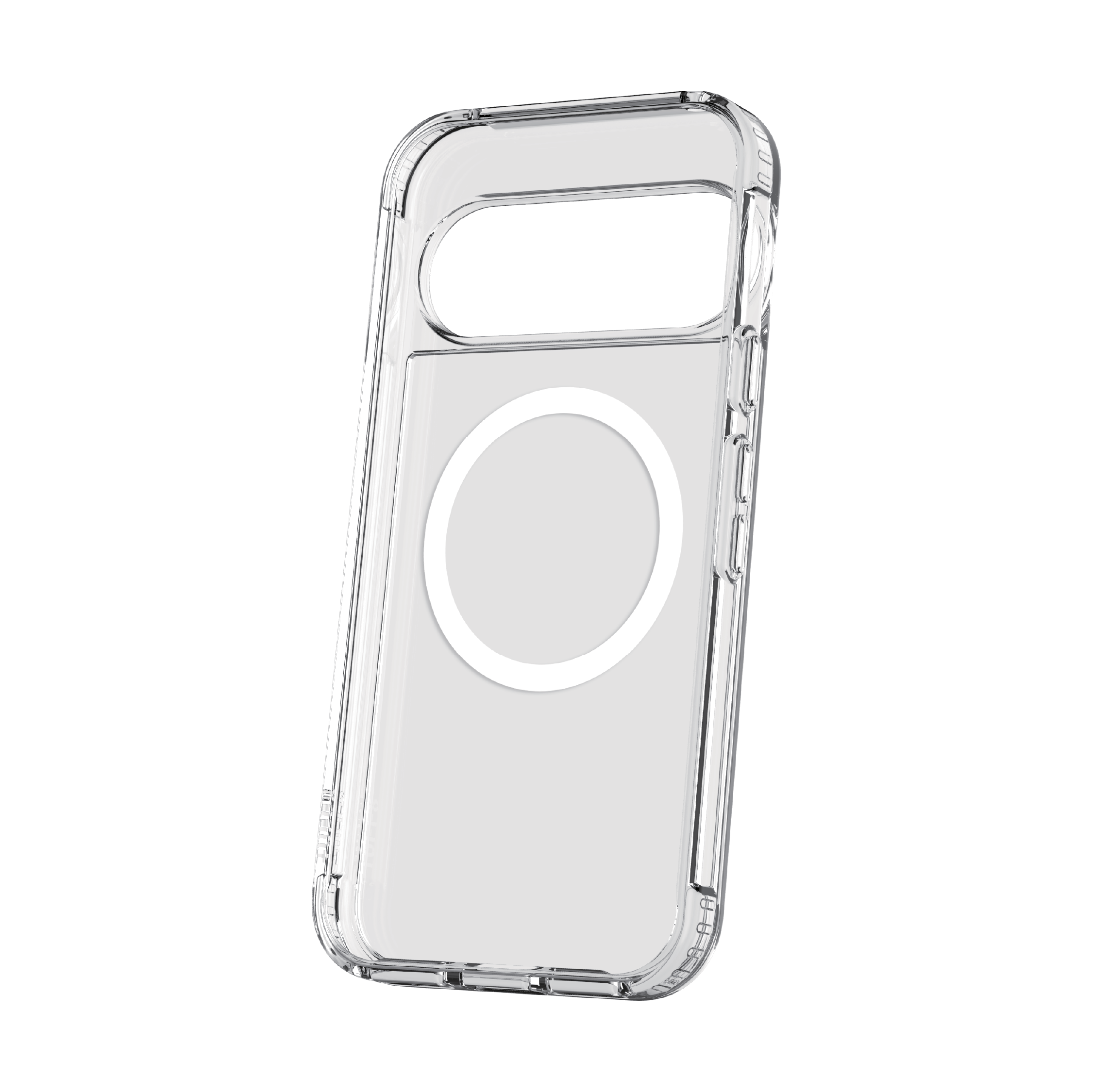 Étui transparent compatible Qi2 pour Google Pixel 10/10 Pro