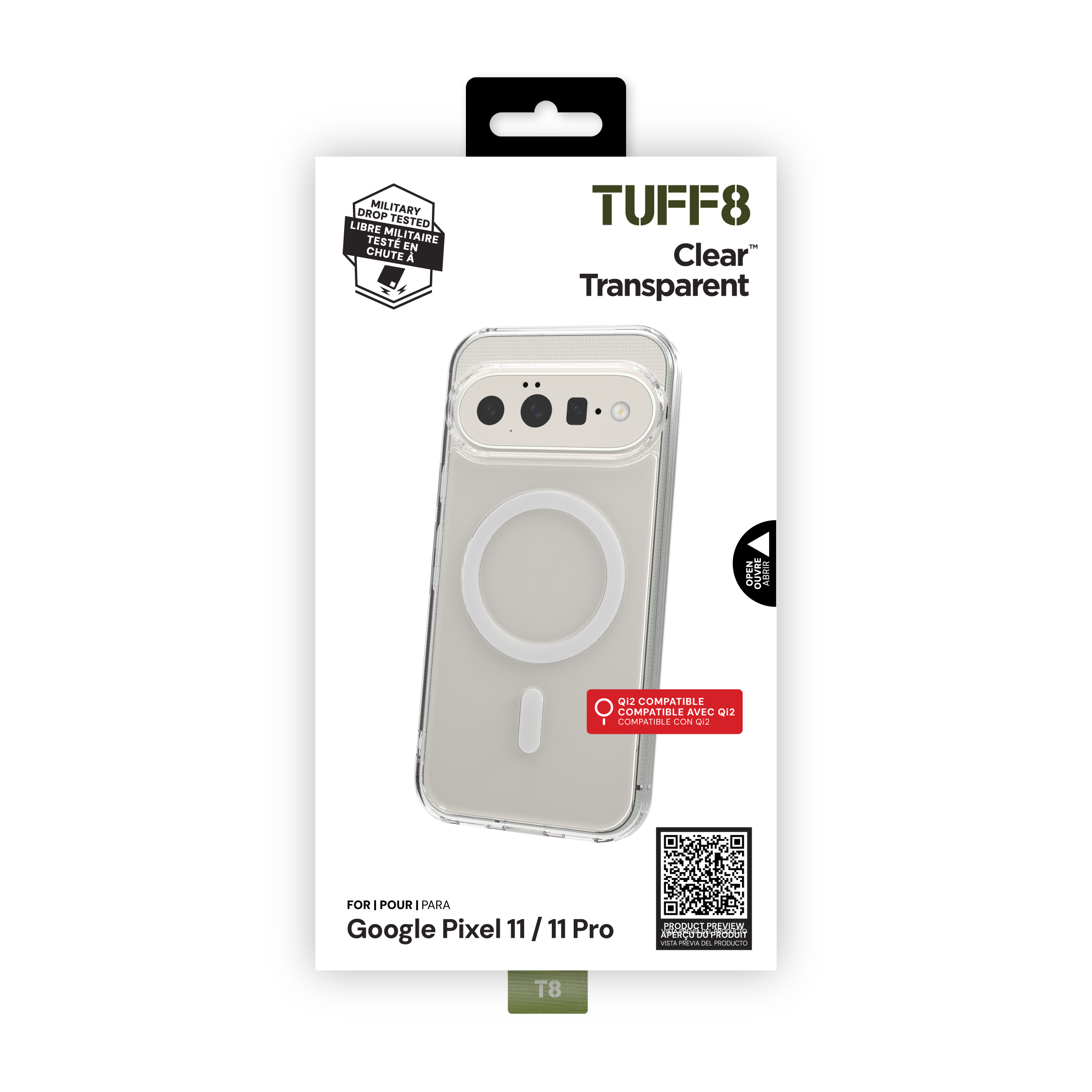 Coque transparente pour Google Pixel 10 / 10 Pro