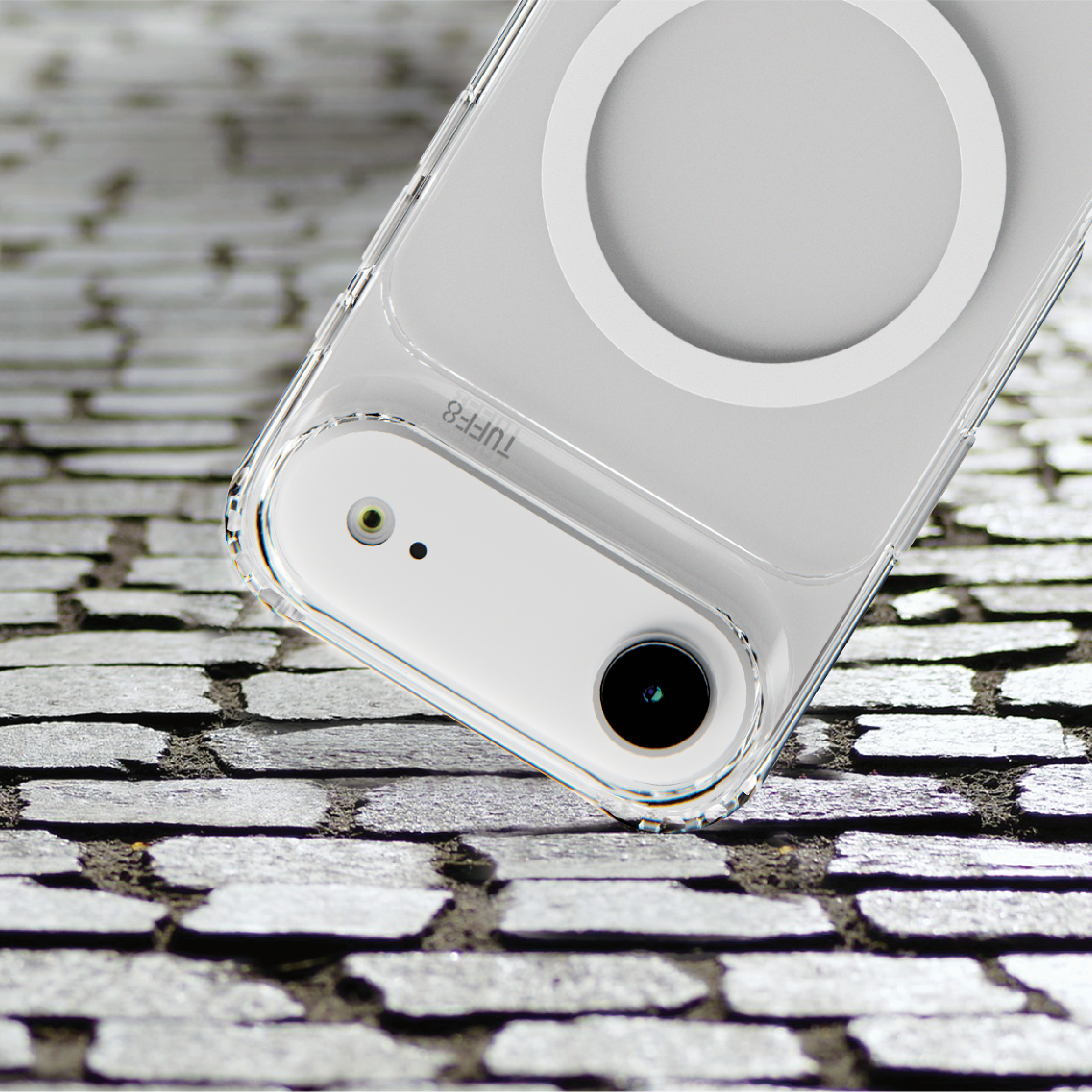 Coque transparente compatible MagSafe pour iPhone Air