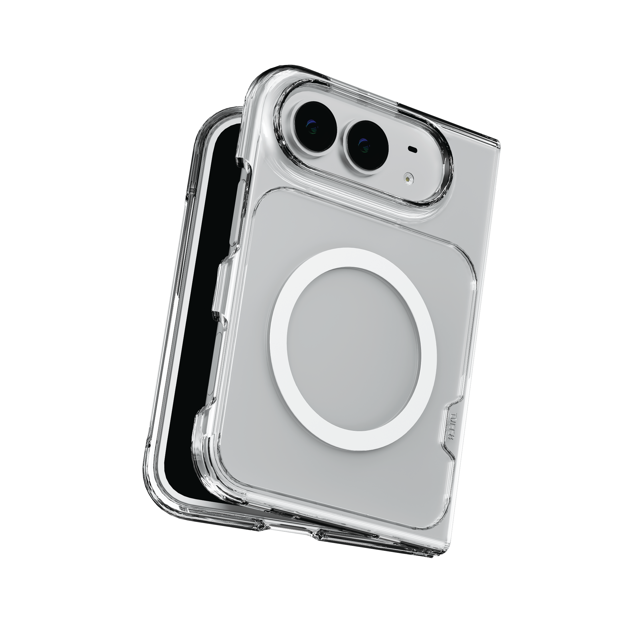 Coque transparente compatible MagSafe pour iPhone 17 Pro Max