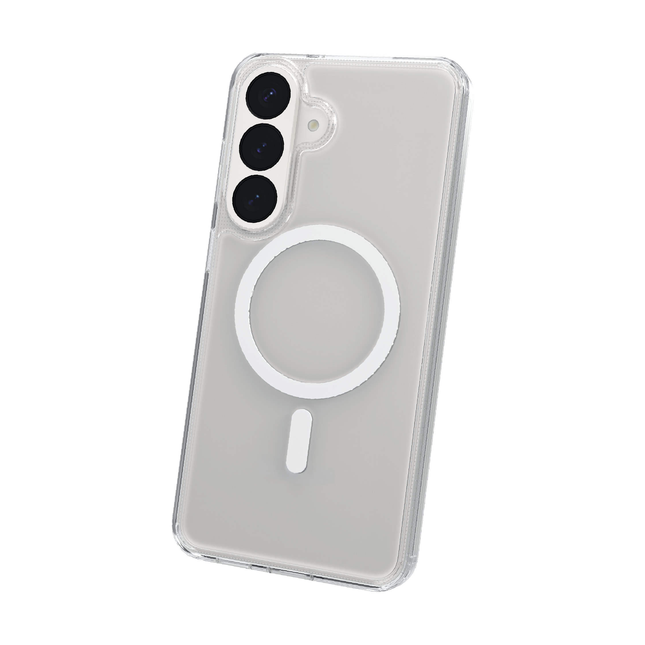 Étui transparent compatible Qi2 pour Samsung Galaxy S26 Ultra