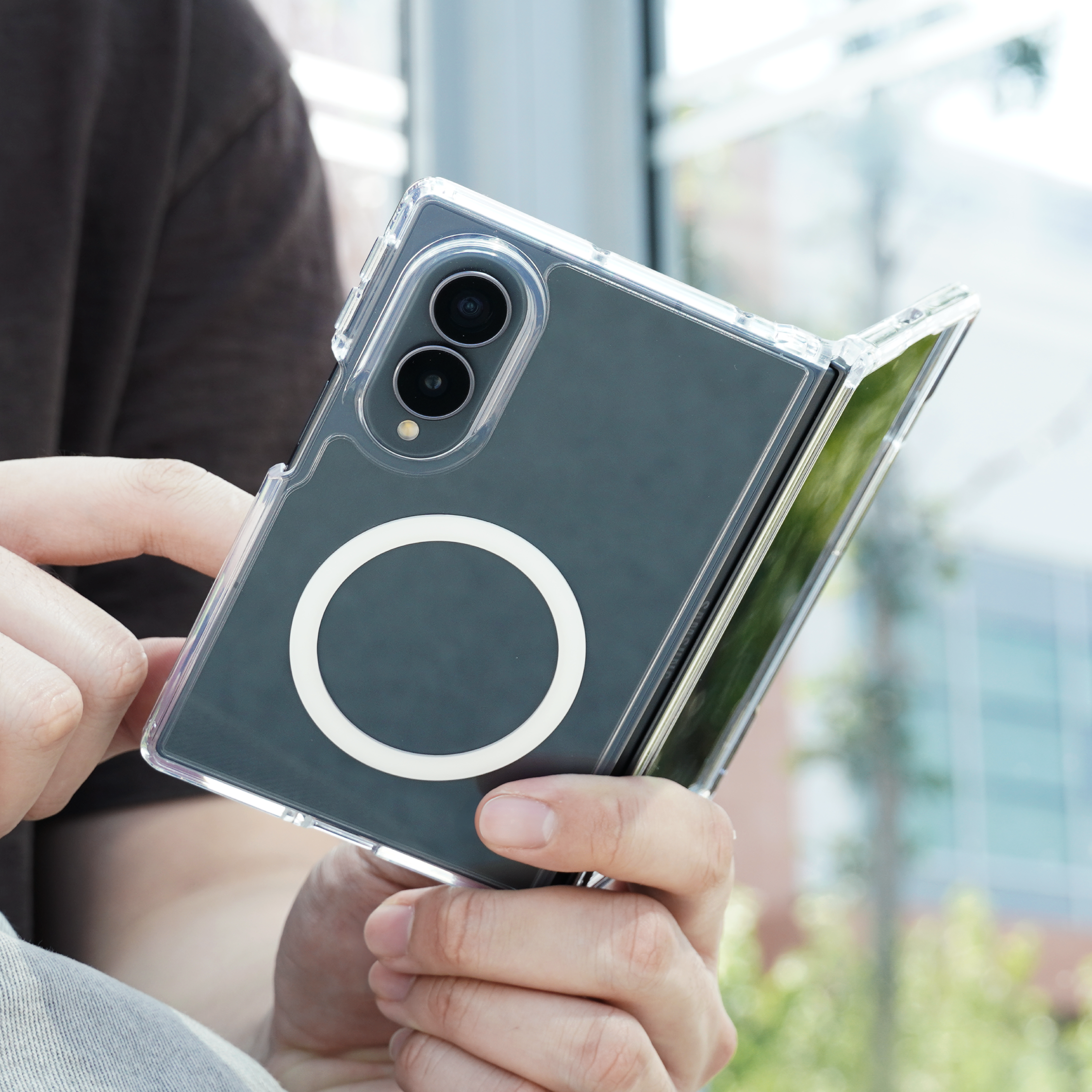 Coque transparente pour Samsung Galaxy Z Fold8