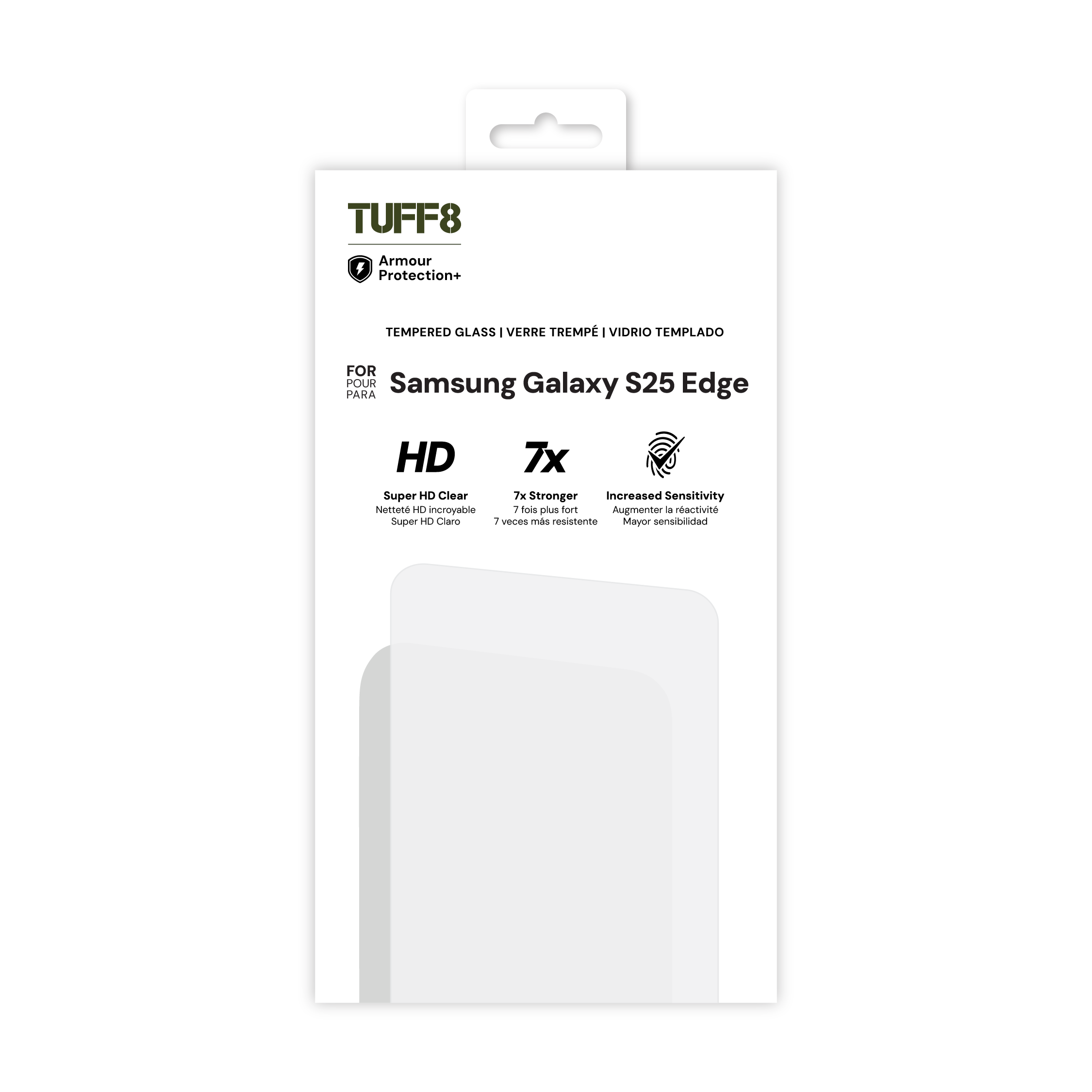 Verre trempé pour Samsung Galaxy S25 Edge