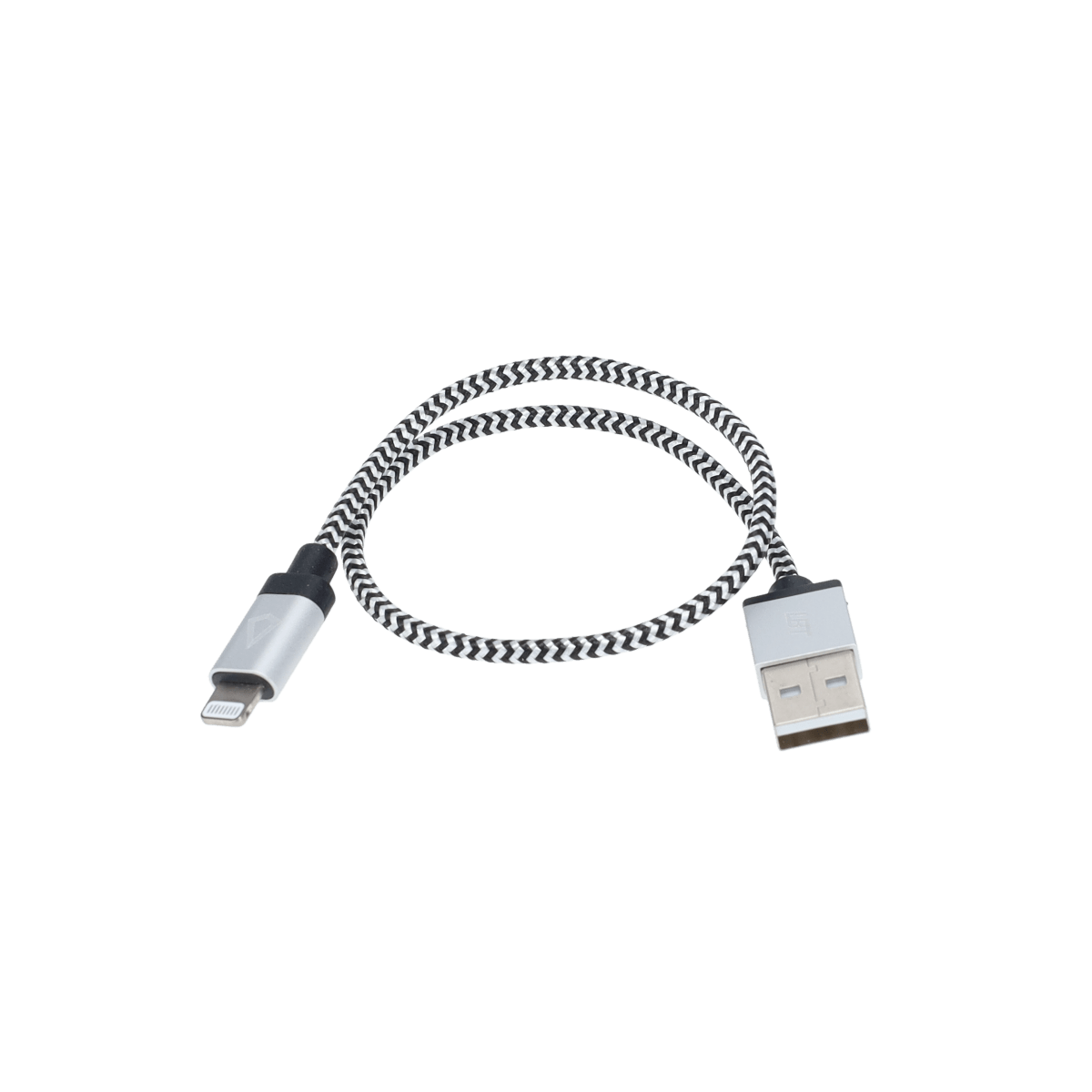 Câble tressé de 30 cm (câble USB-A vers Lightning)