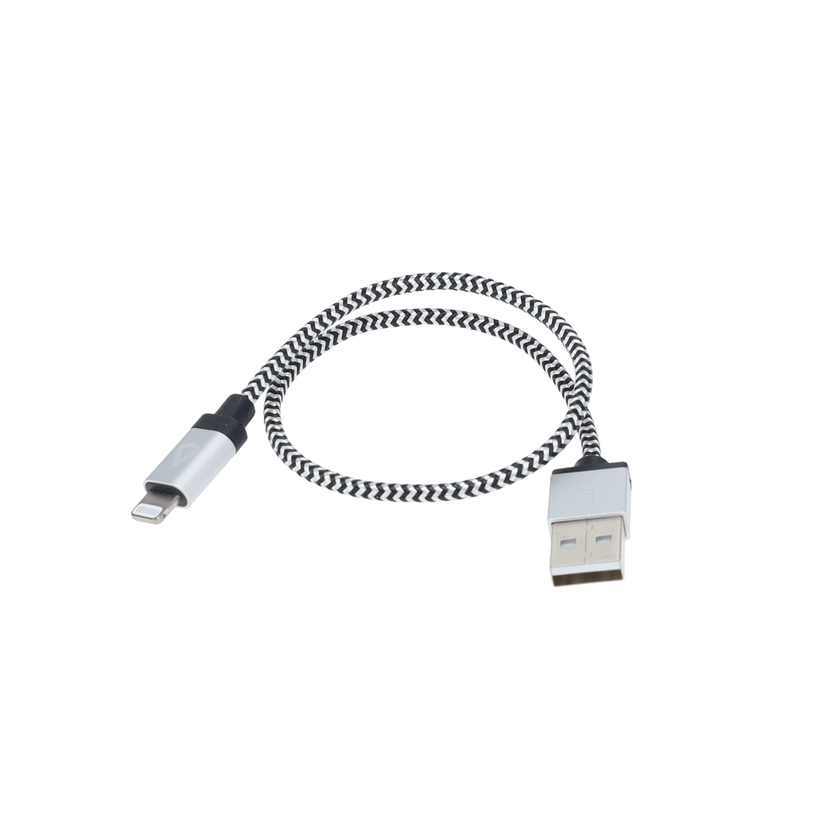 Câble tressé de 30 cm (câble USB-A vers Lightning)