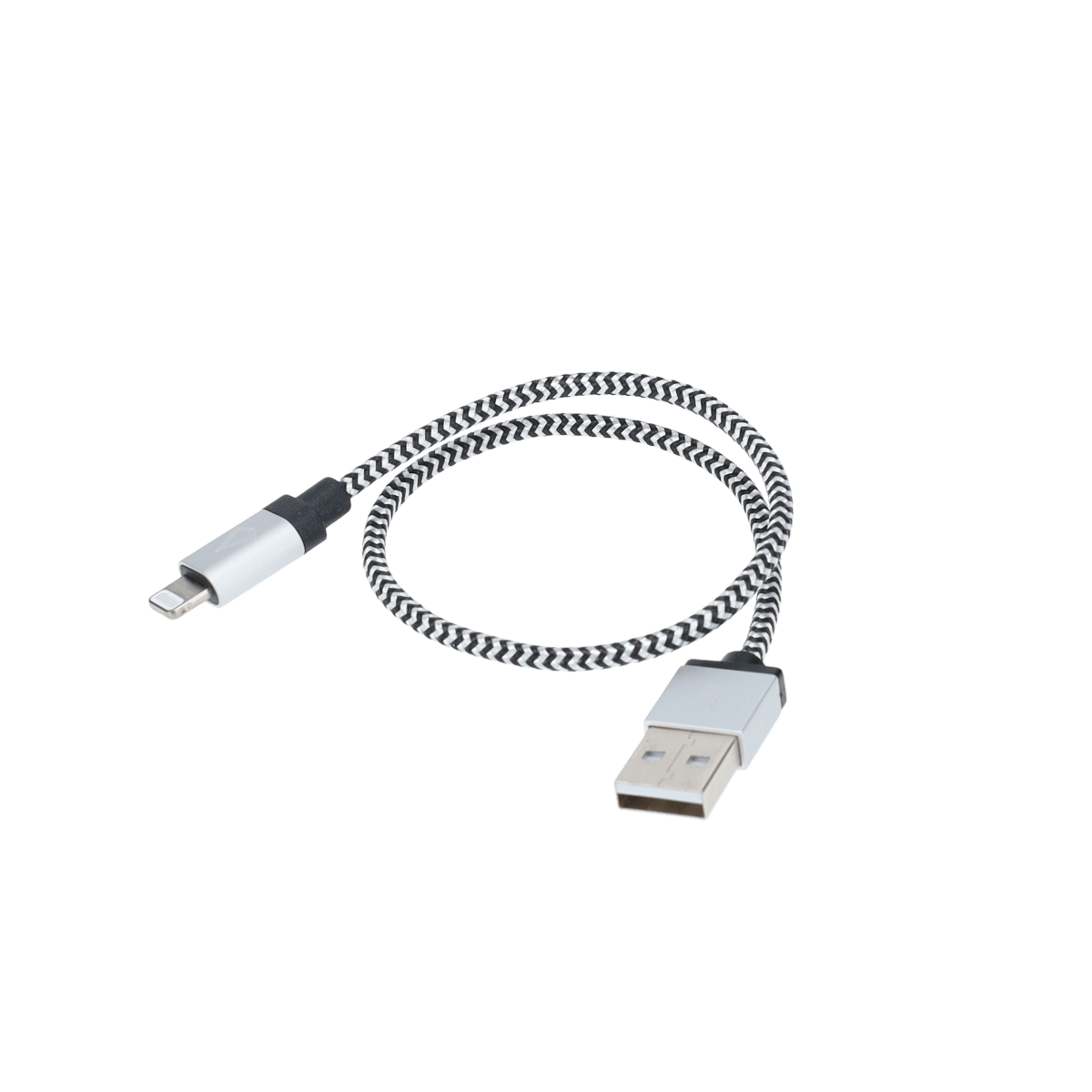Câble tressé de 30 cm (câble USB-A vers Lightning)