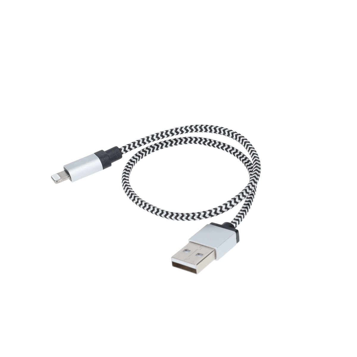 Câble tressé de 30 cm (câble USB-A vers Lightning)