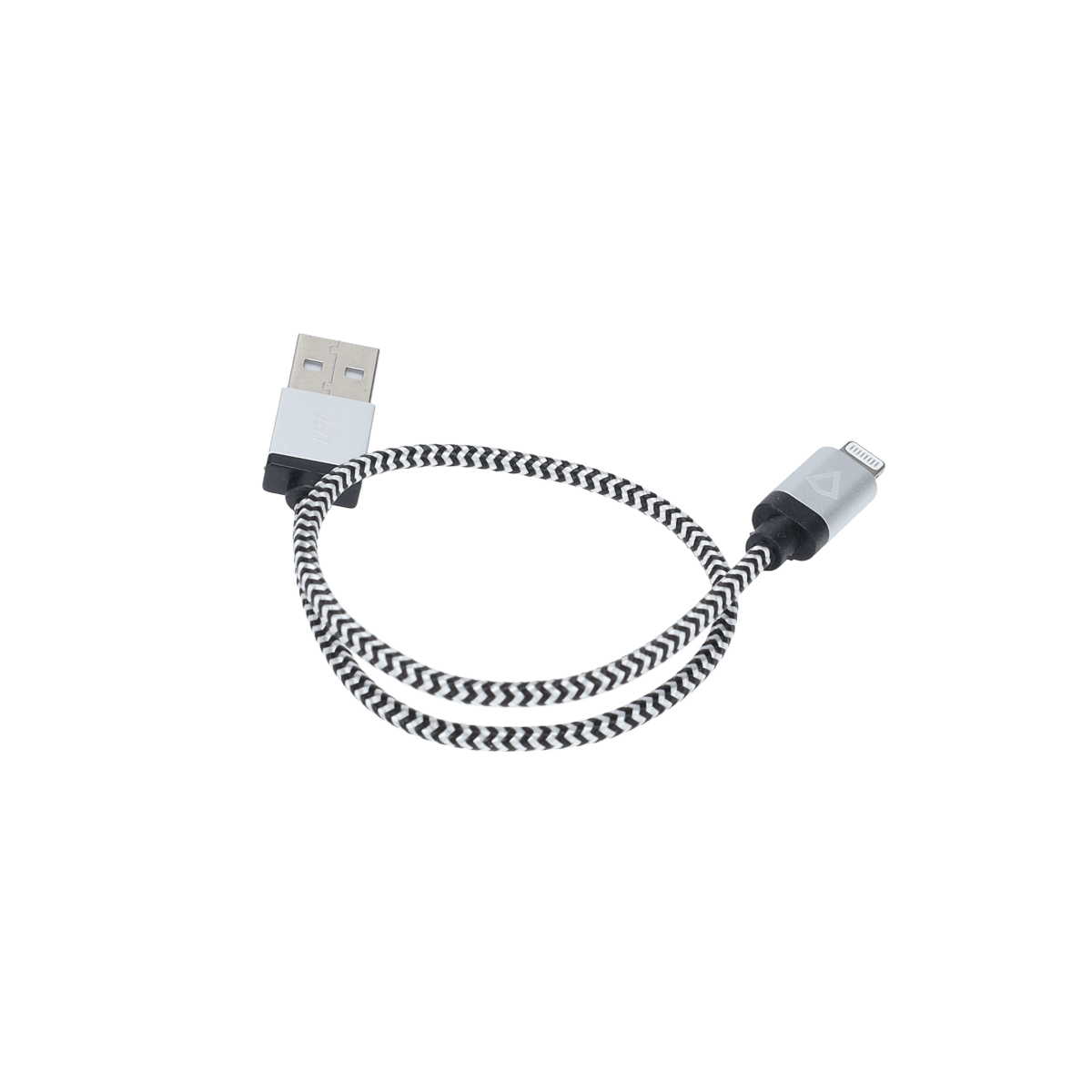 Câble tressé de 30 cm (câble USB-A vers Lightning)